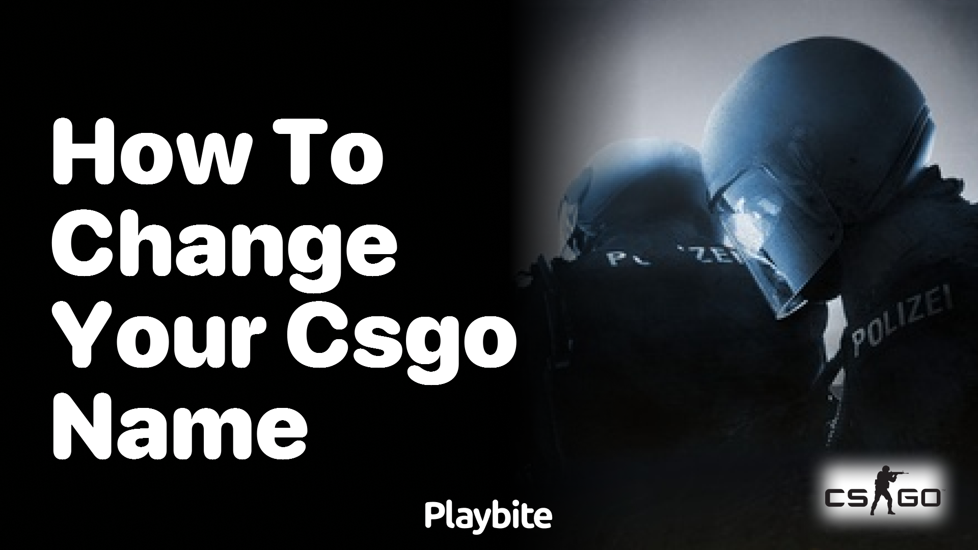 How to change your CS:GO name