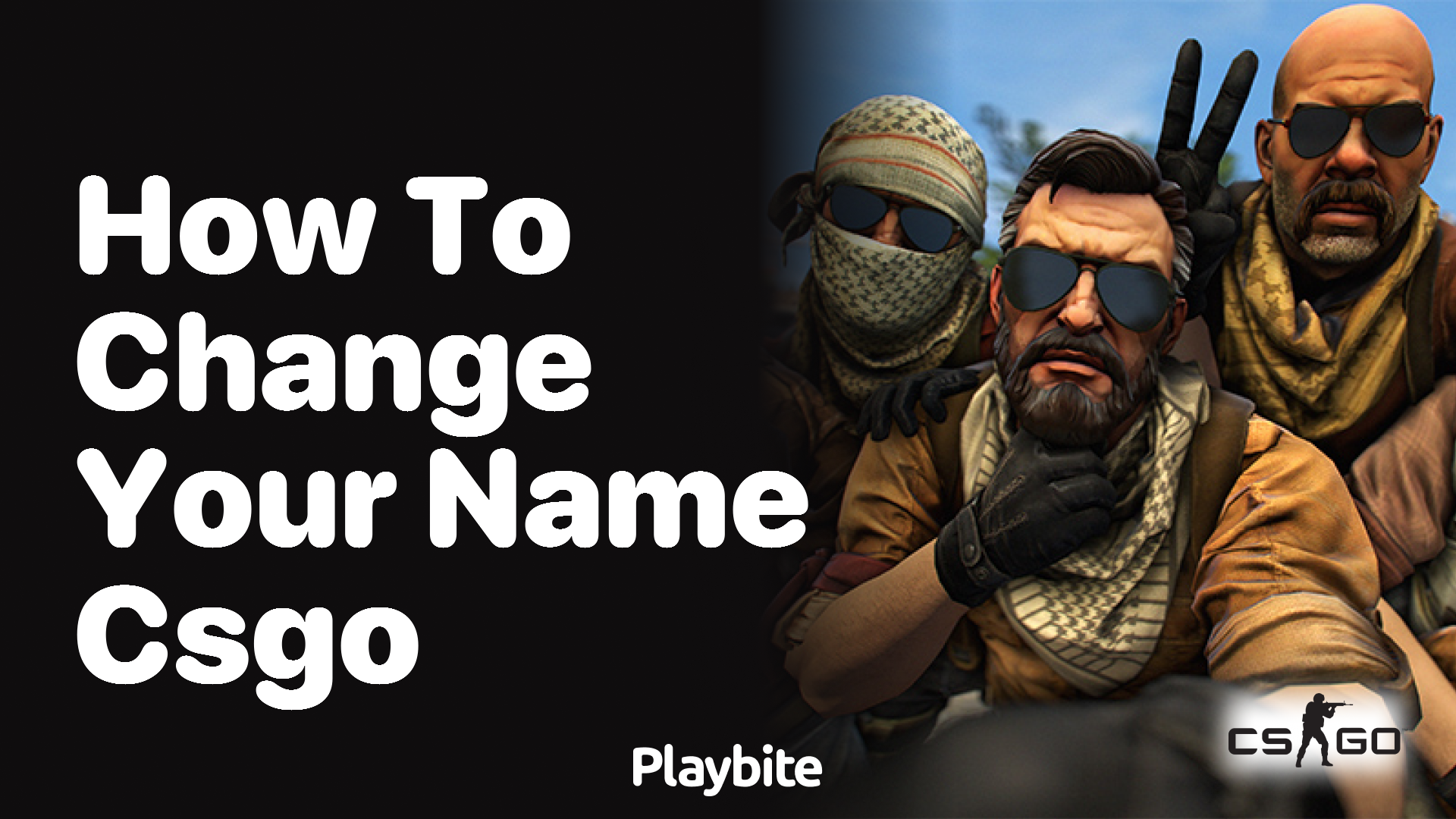 How to change your name in CS:GO