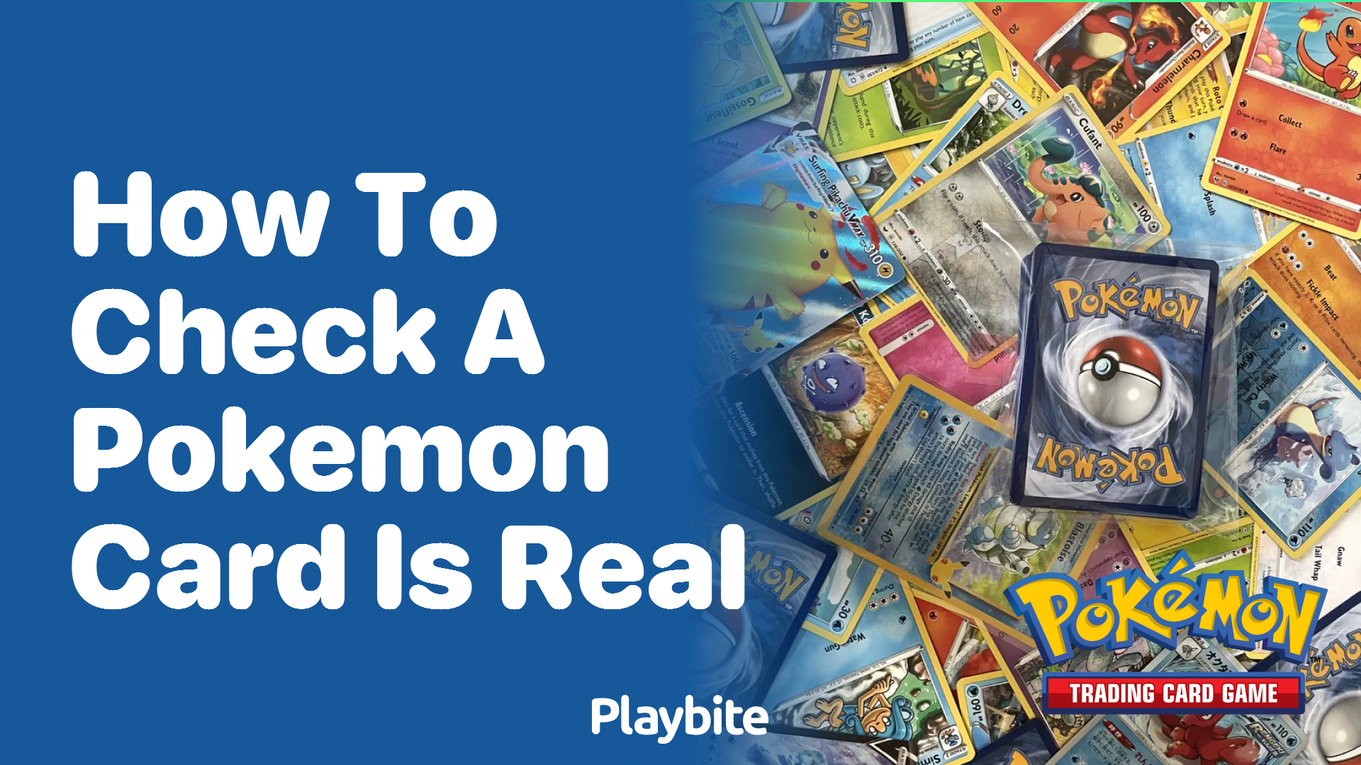 How to Check if a Pokemon Card is Real