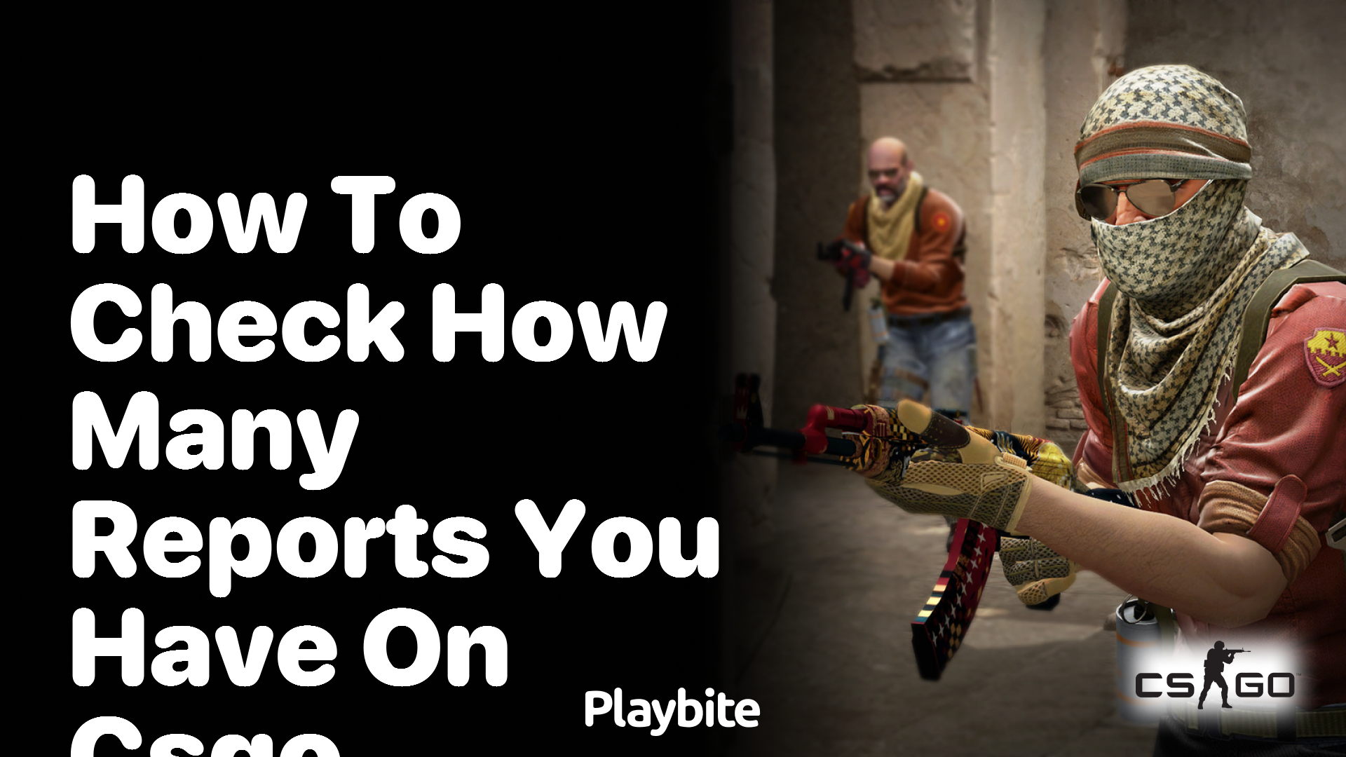 How to check how many reports you have on CS:GO