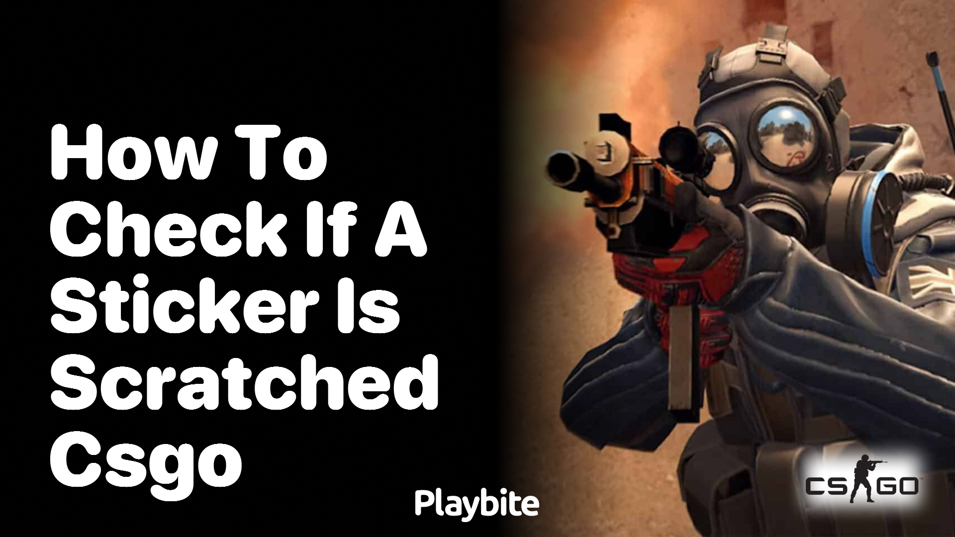 How to check if a sticker is scratched in CS:GO