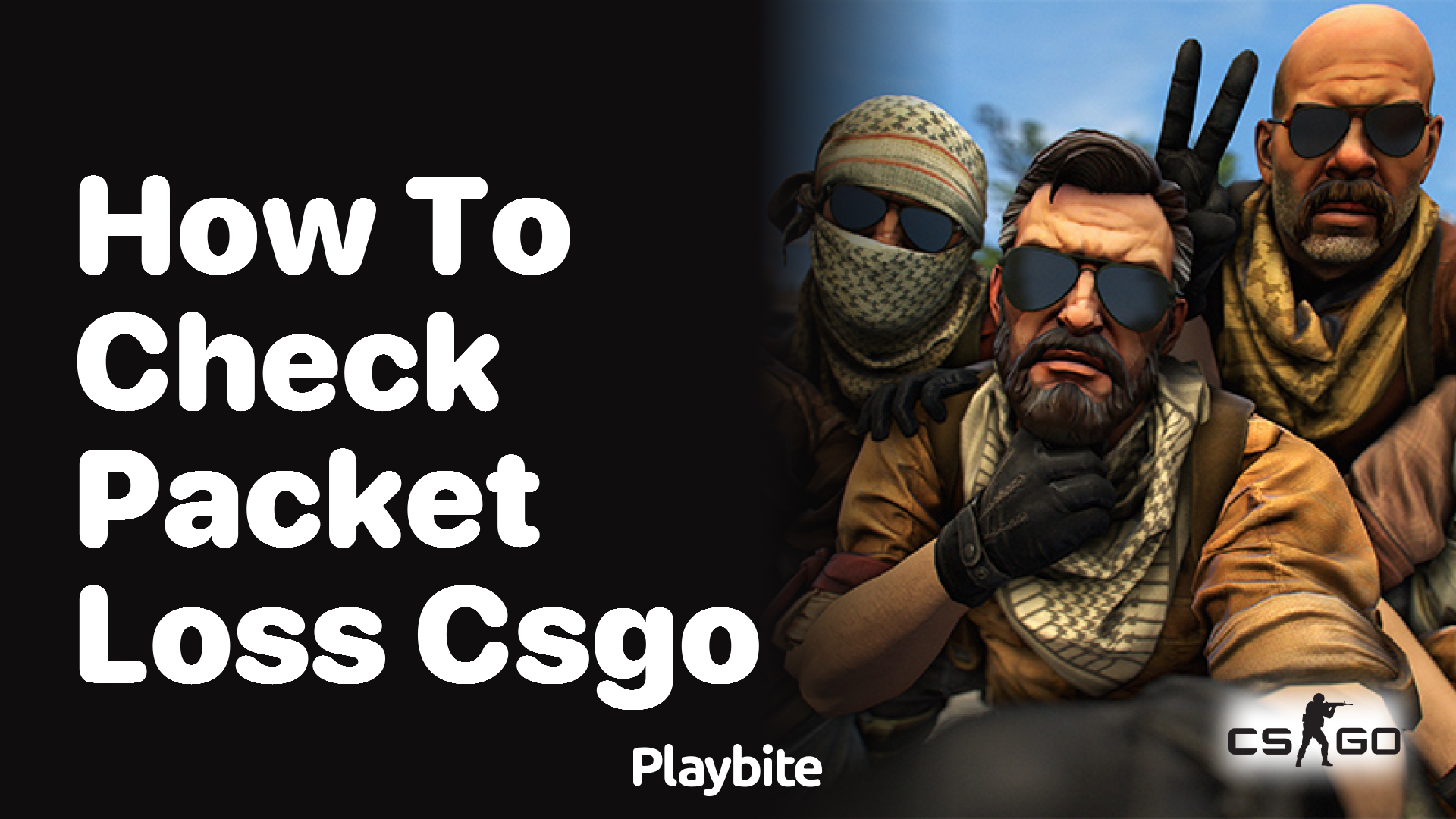 How to check packet loss in CS:GO