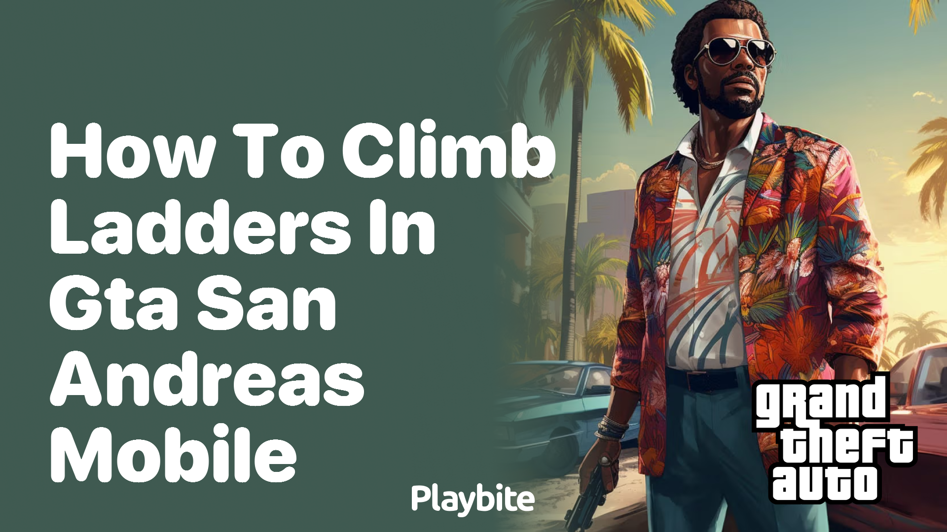 How to Climb Ladders in GTA San Andreas Mobile
