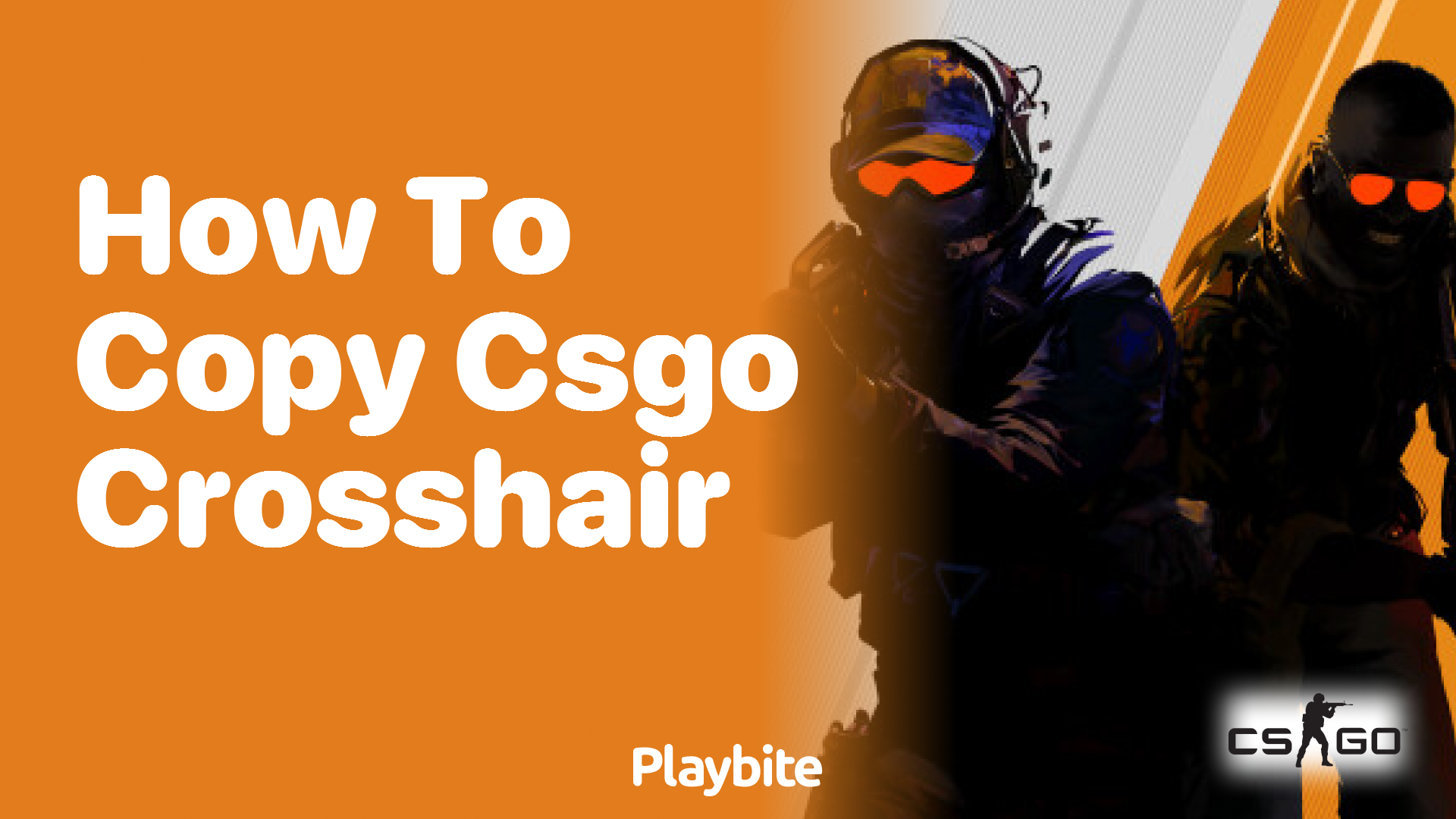 How to copy a CS:GO crosshair