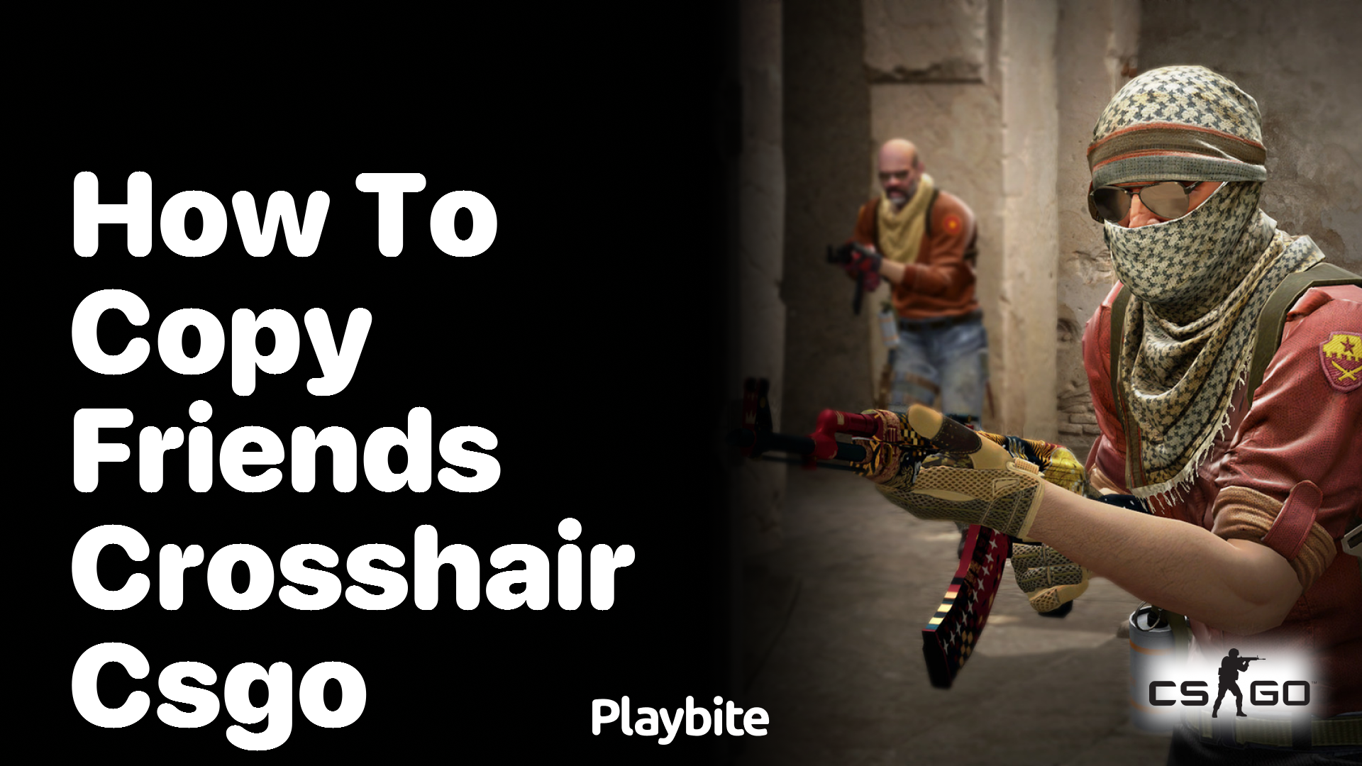 How to copy your friend&#8217;s crosshair in CS:GO