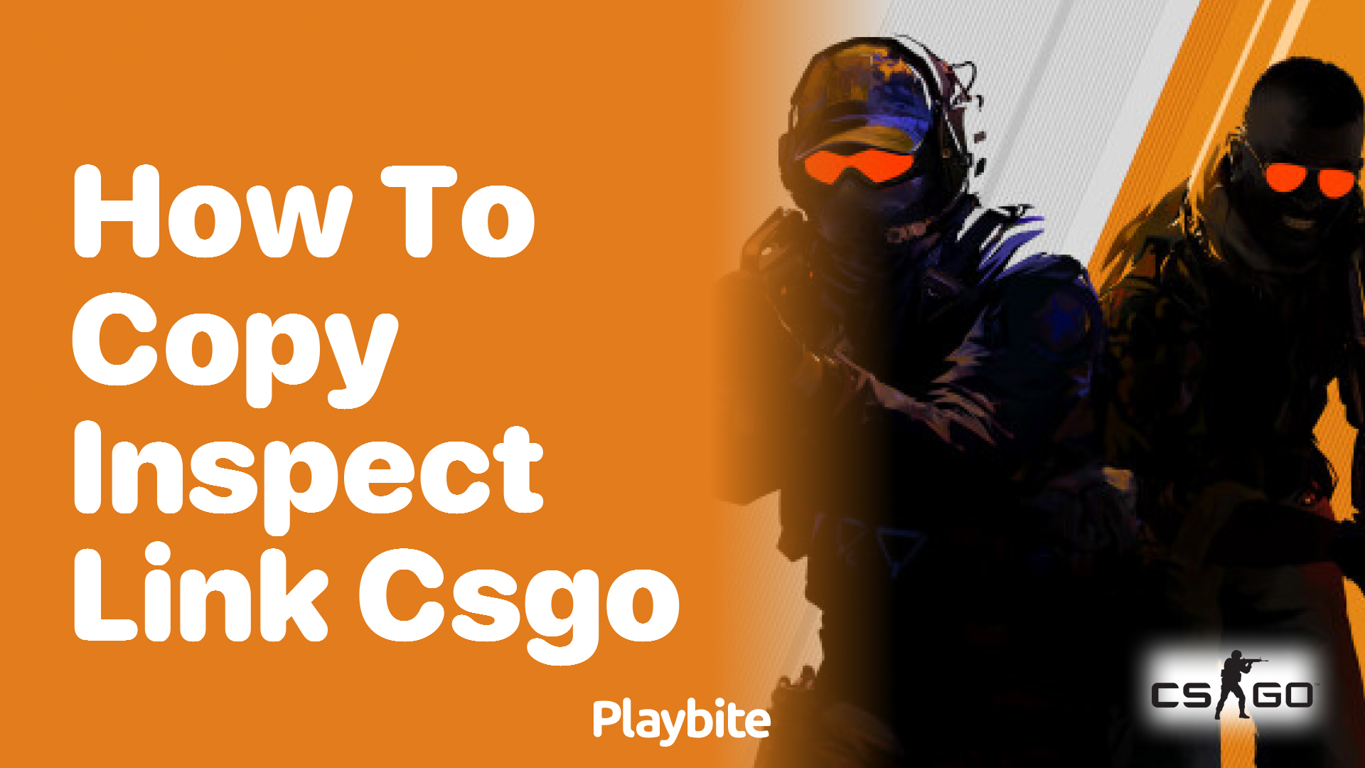 How to copy the inspect link in CS:GO