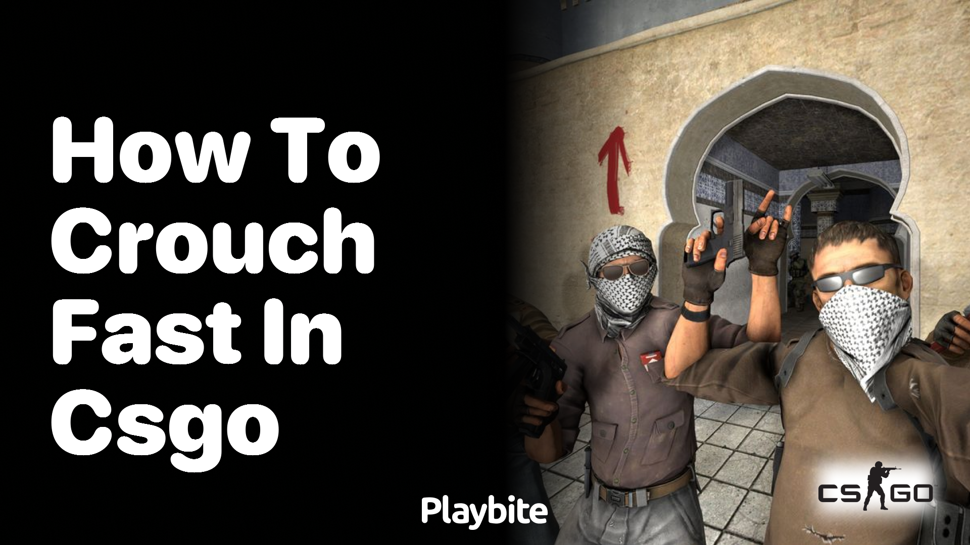 How to crouch fast in CS:GO