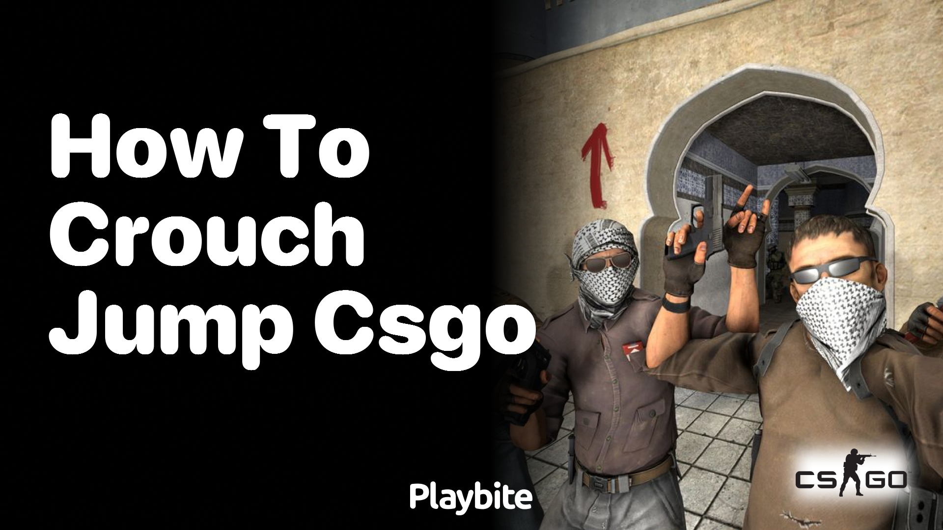 How to Crouch Jump in CS:GO