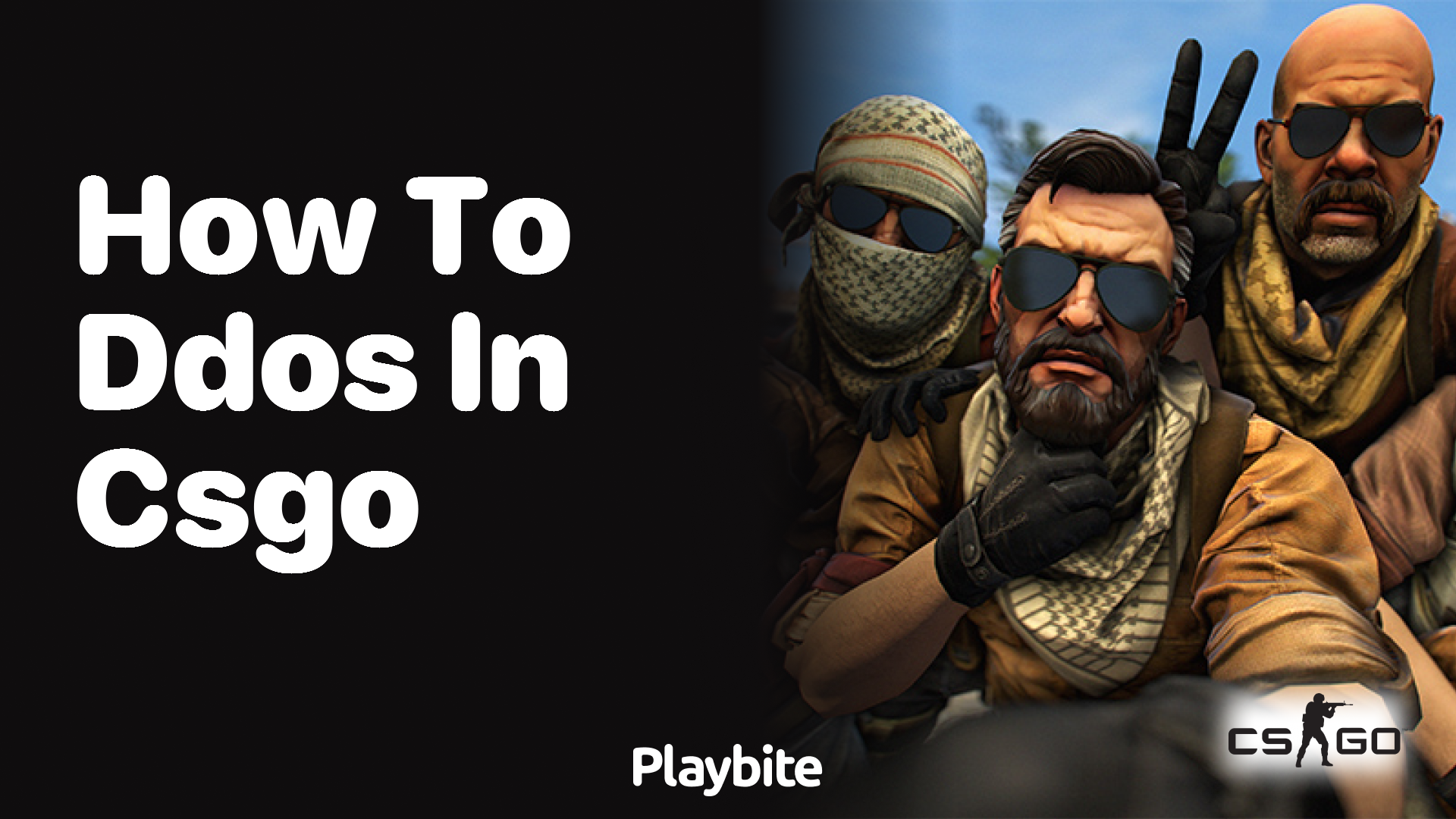 How to DDOS in CS:GO