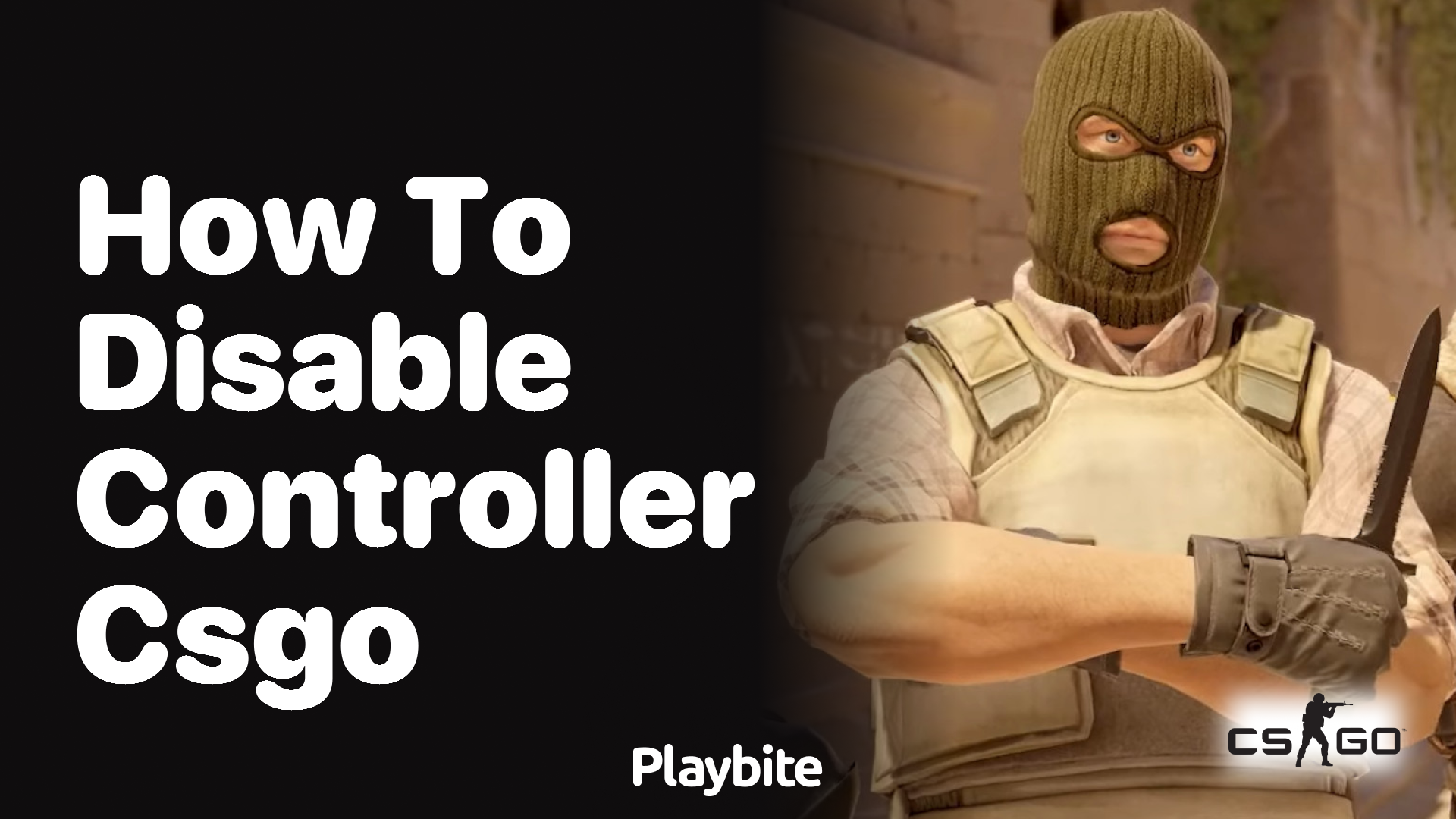 How to Disable Controller in CS:GO