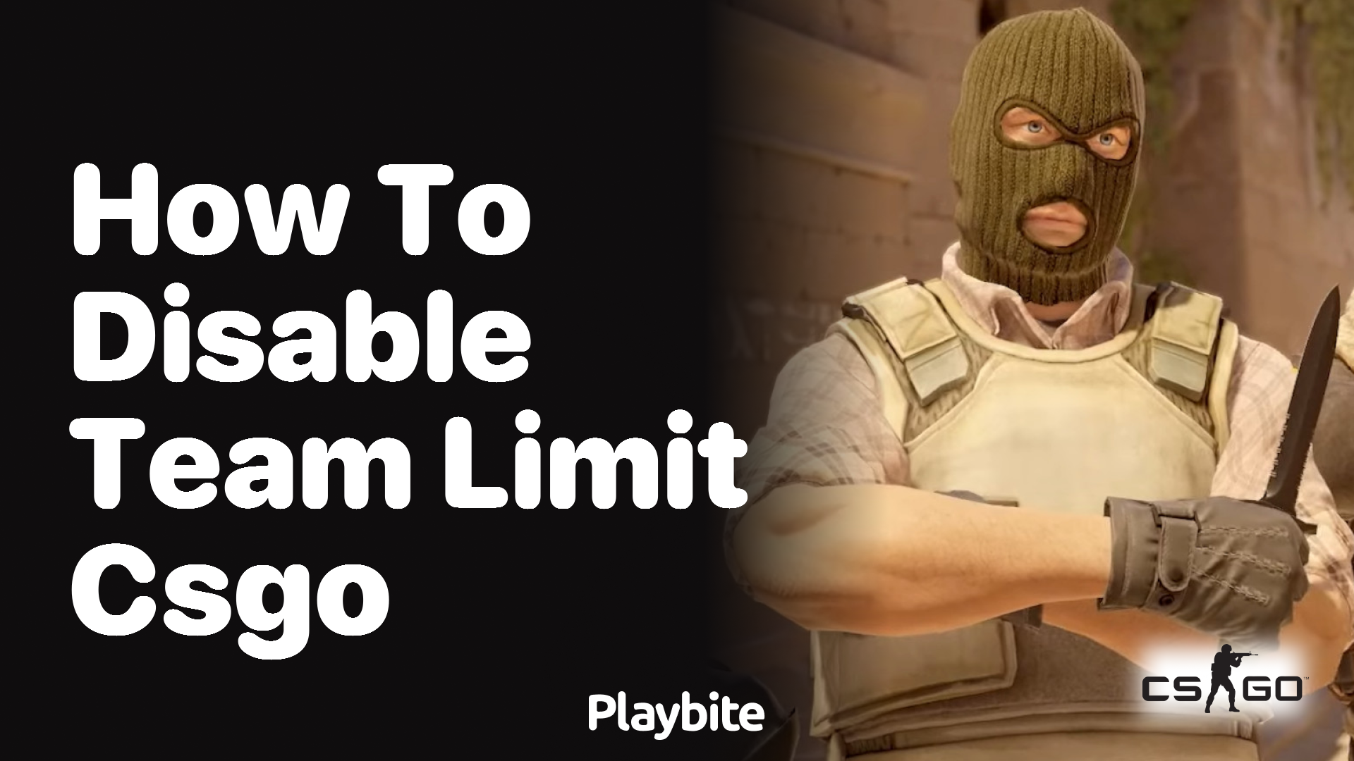 How to Disable Team Limit in CS:GO