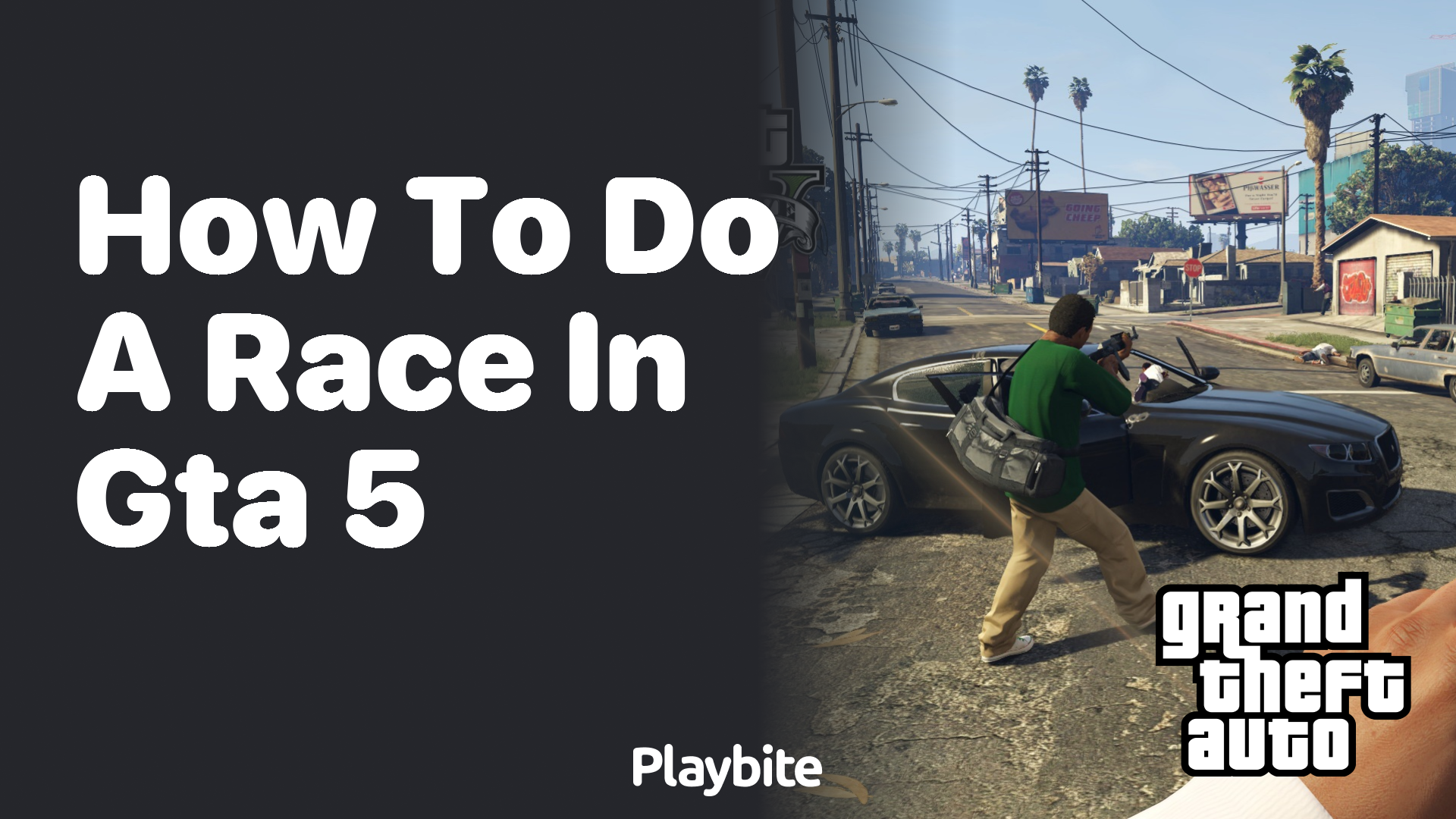 How to do a race in GTA 5