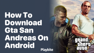 How To Download Gta San Andreas On Android