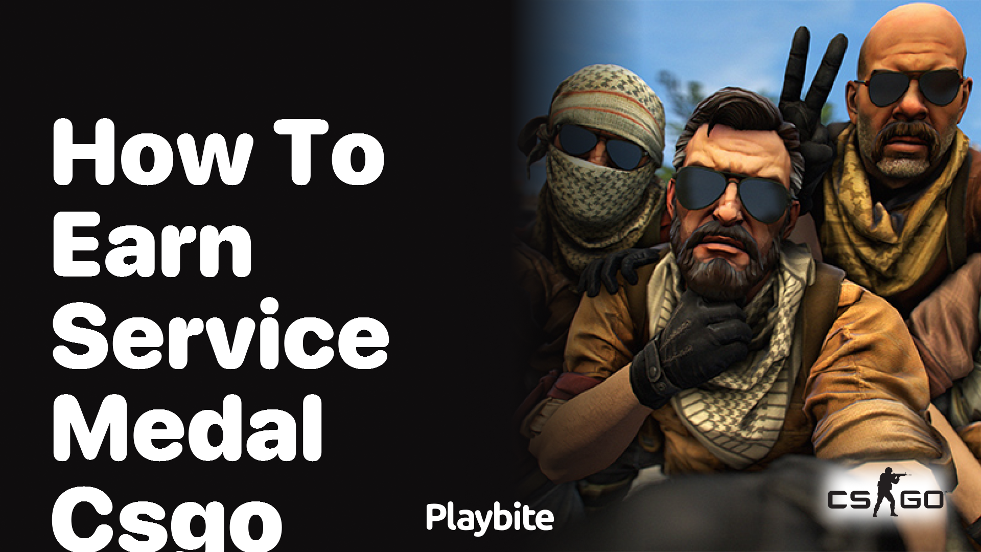 How to Earn a Service Medal in CS:GO