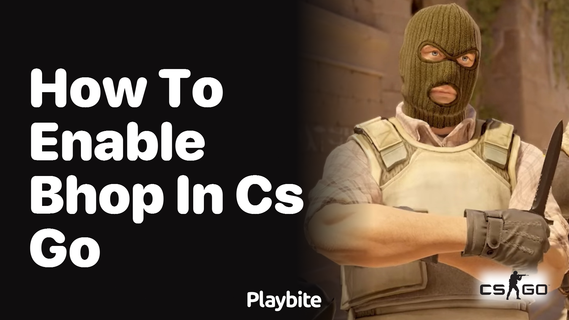 How to enable Bhop in CS:GO - Playbite