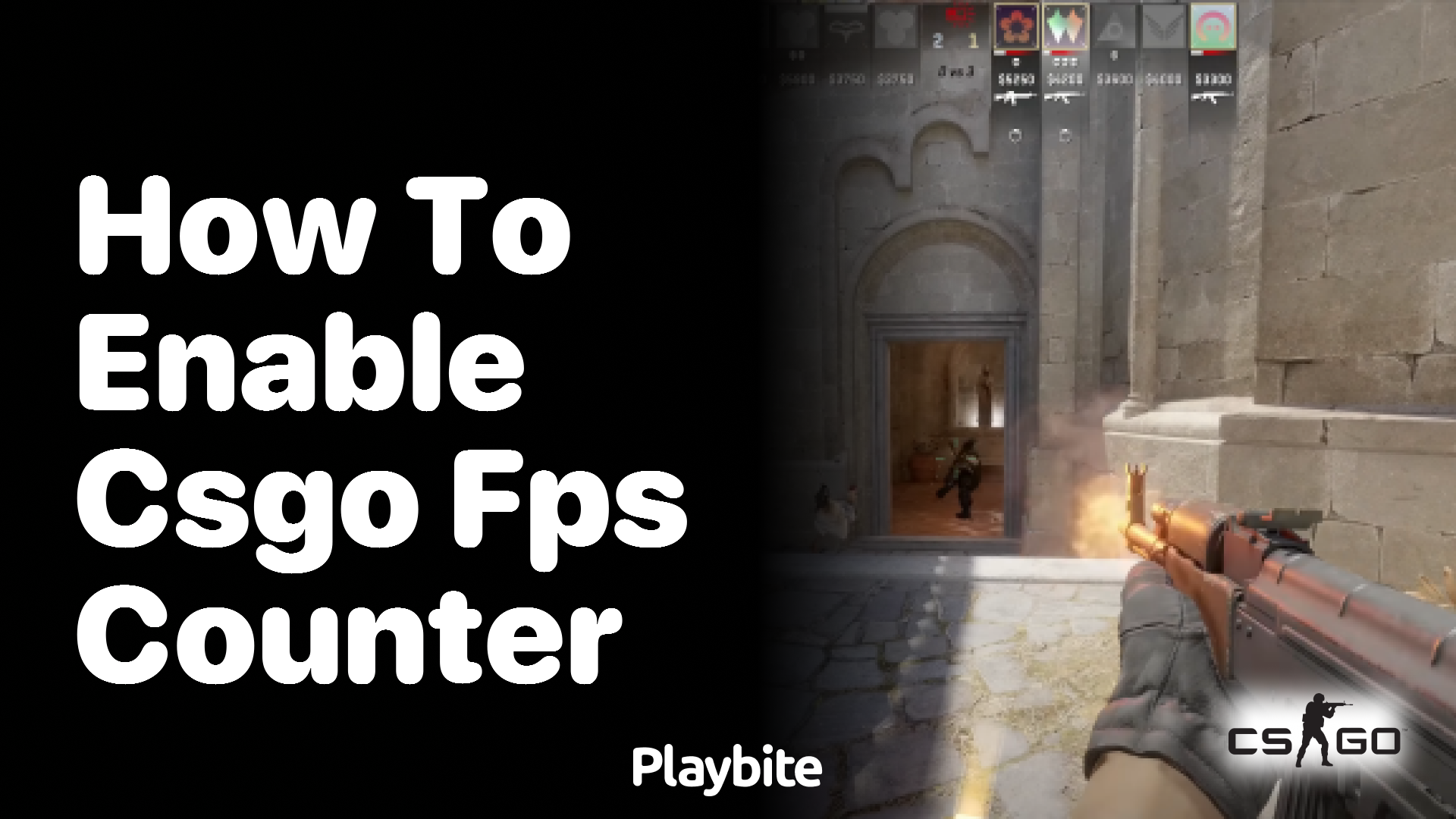 How to enable the CS:GO FPS counter