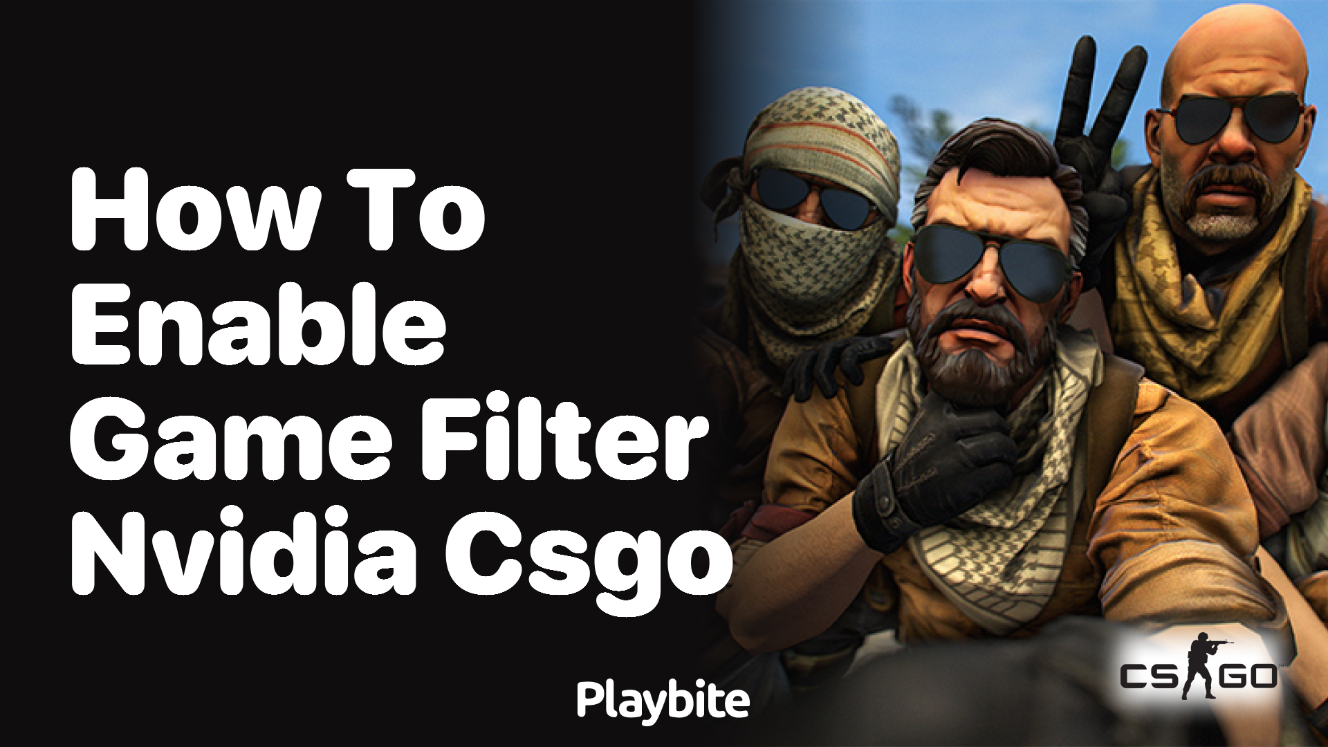 How to Enable Game Filter Nvidia in CS:GO