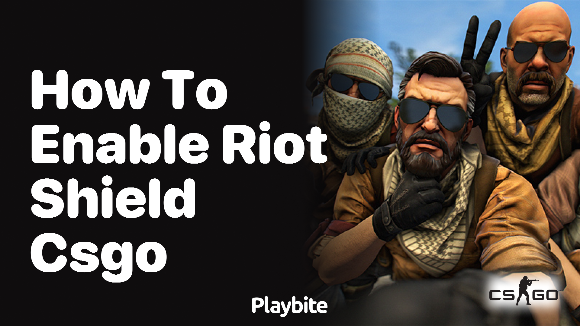 How to enable the Riot Shield in CS:GO