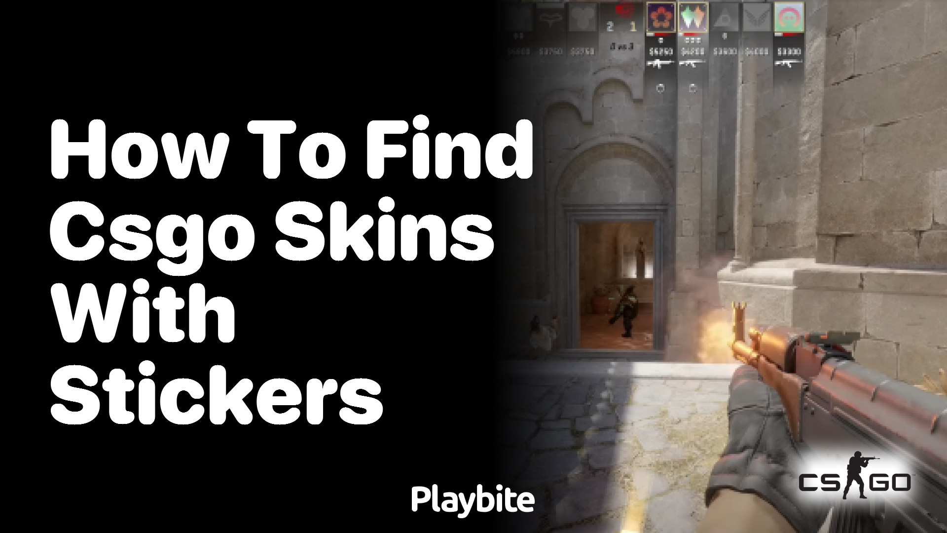 How to find CS:GO skins with stickers