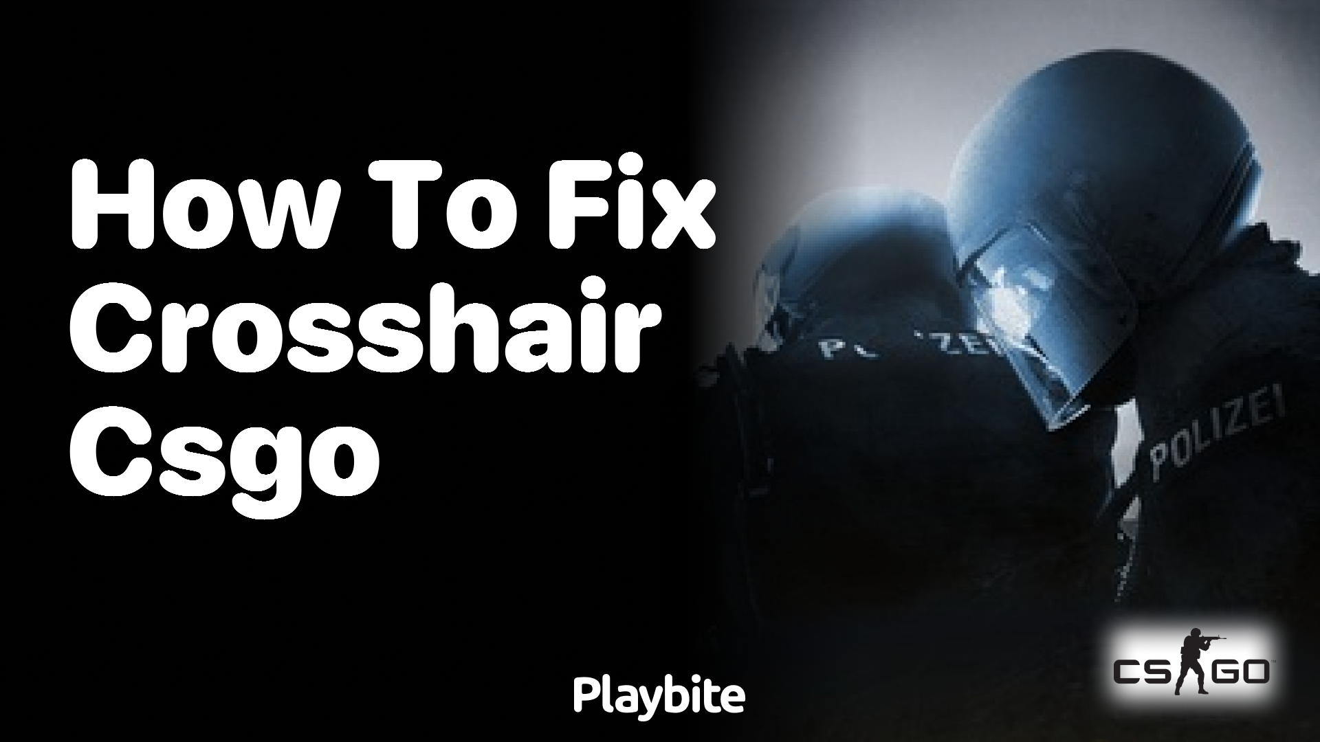 How to fix your CS:GO crosshair