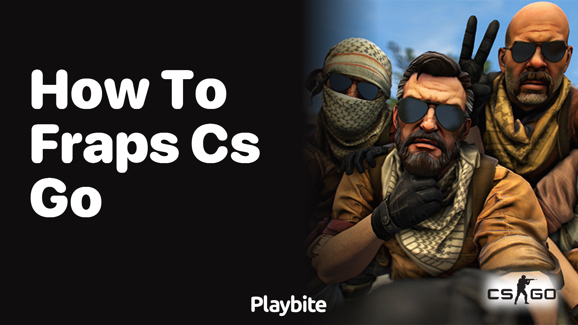 How to use Fraps in CS:GO - Playbite