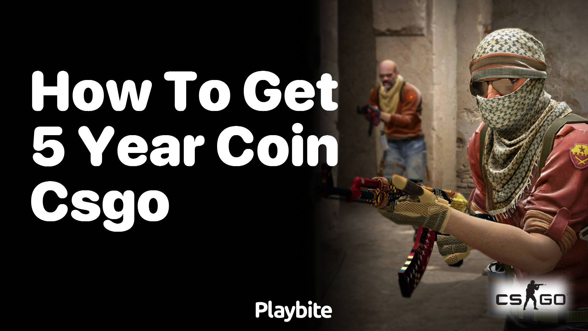 How to get the 5 year coin in CS:GO