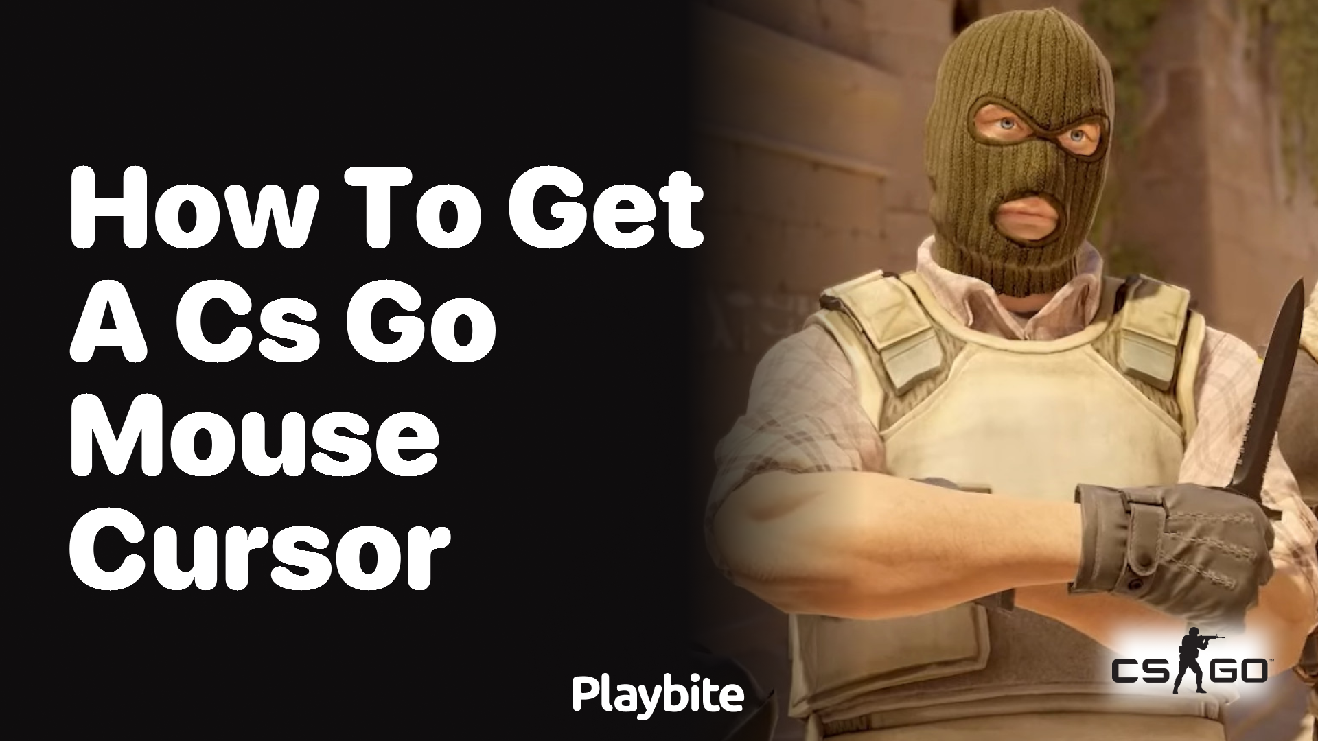 How to get a CS:GO mouse cursor