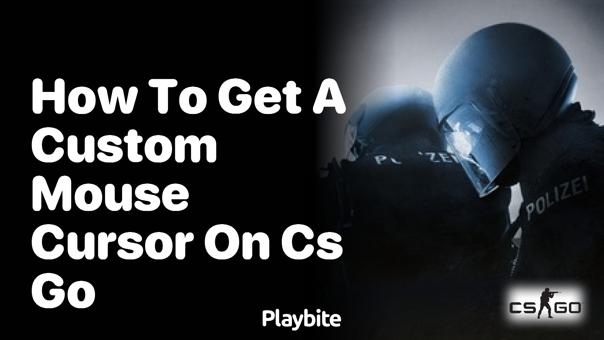 How to get a custom mouse cursor on CS:GO