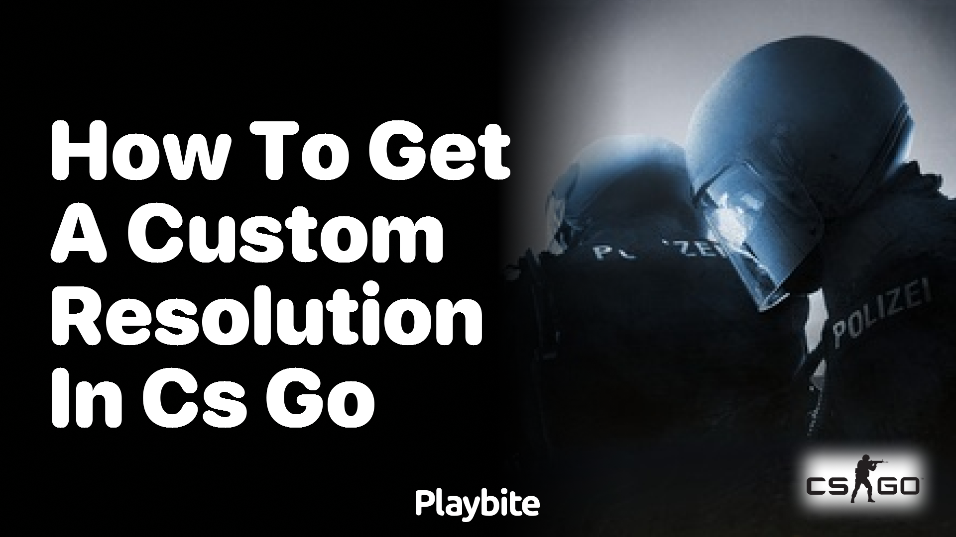 How to set a custom resolution in CS:GO