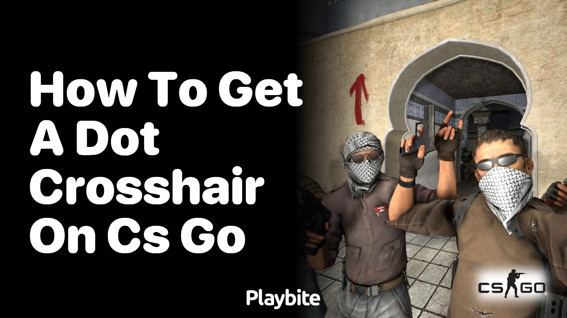 How to get a dot crosshair on CS:GO