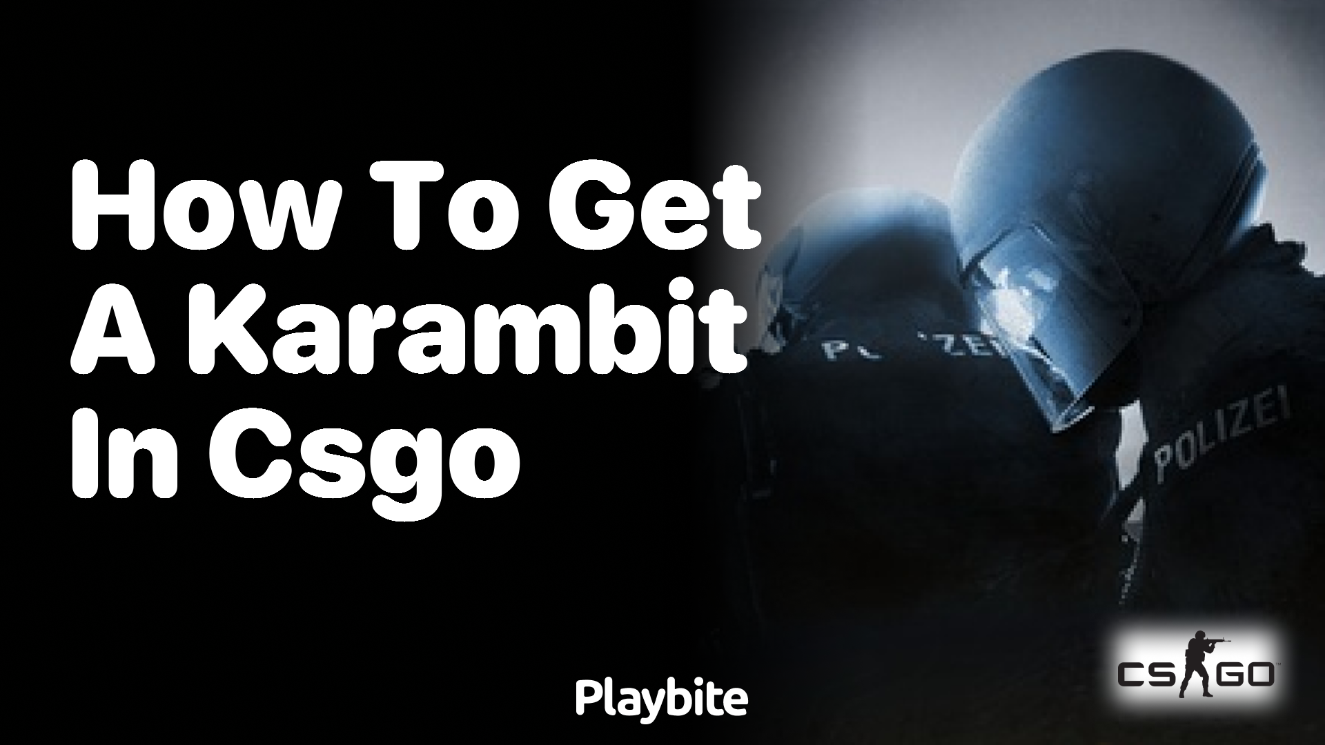 How to get a Karambit in CS:GO