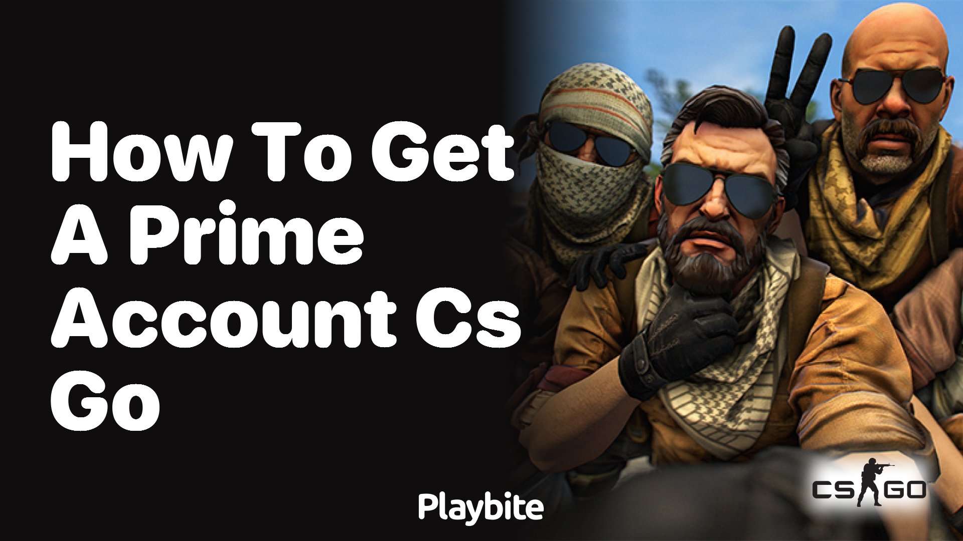 How to get a Prime Account in CS:GO