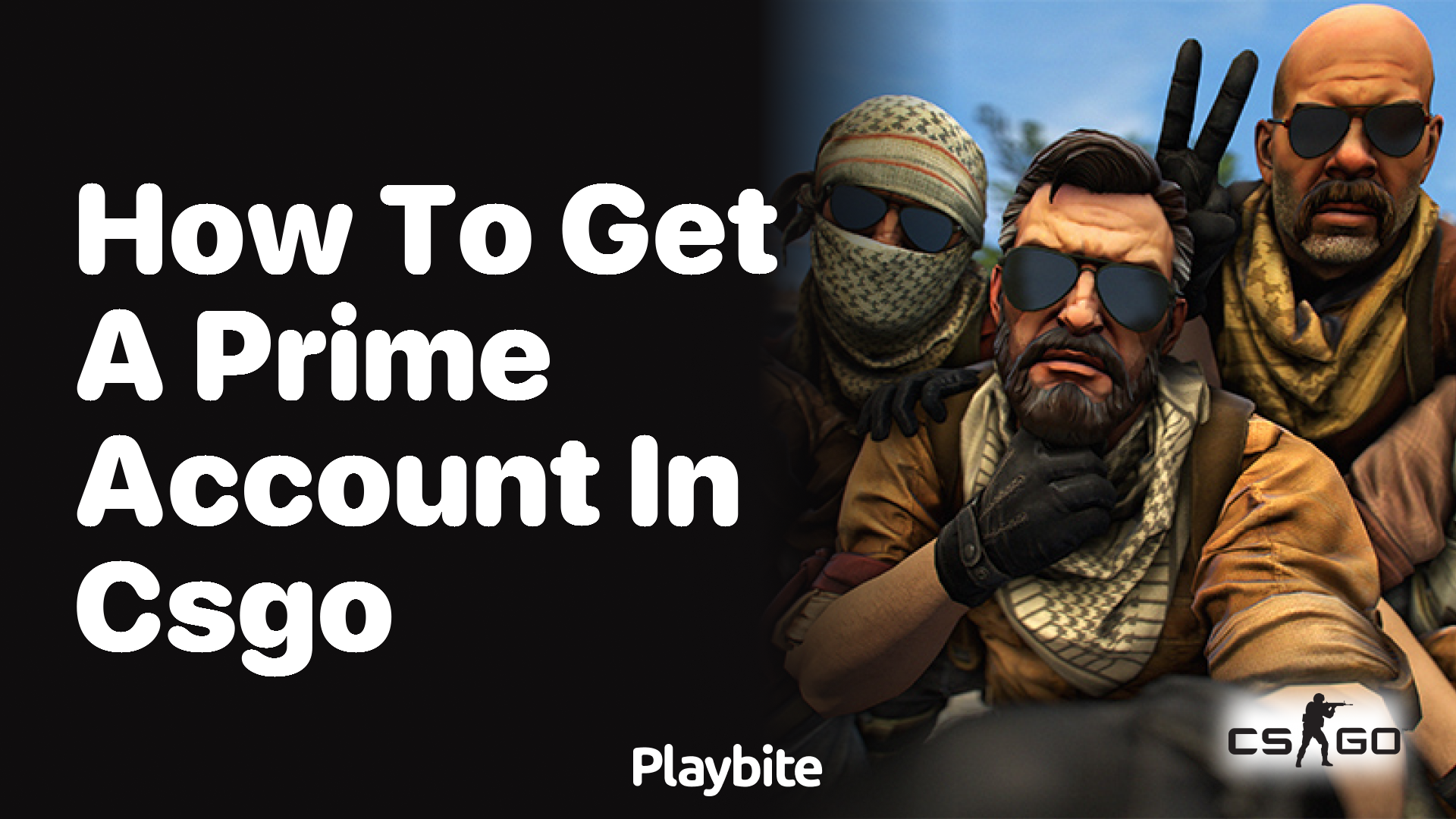 How to get a Prime Account in CS:GO