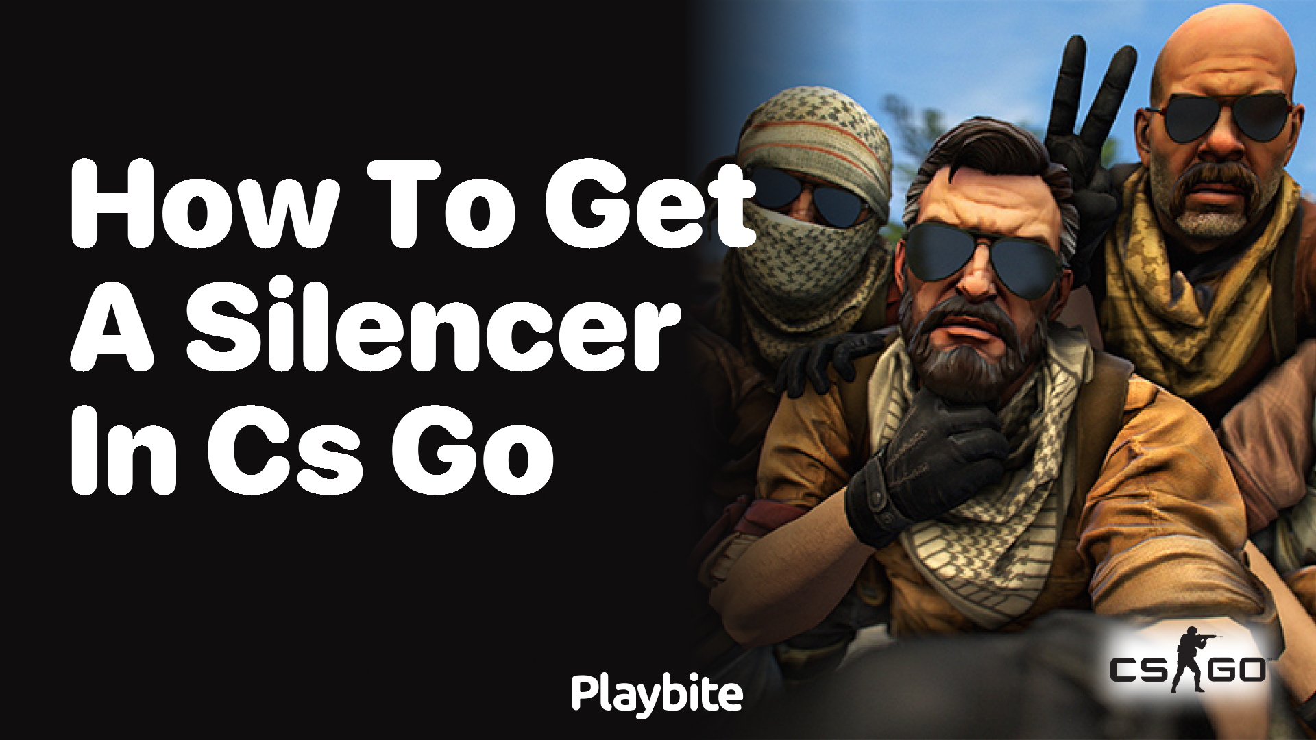 How to get a silencer in CS:GO