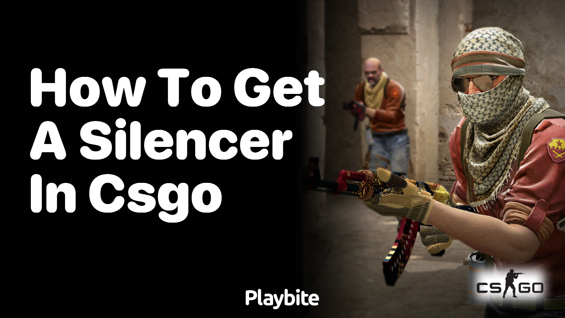 How to get a silencer in CS:GO