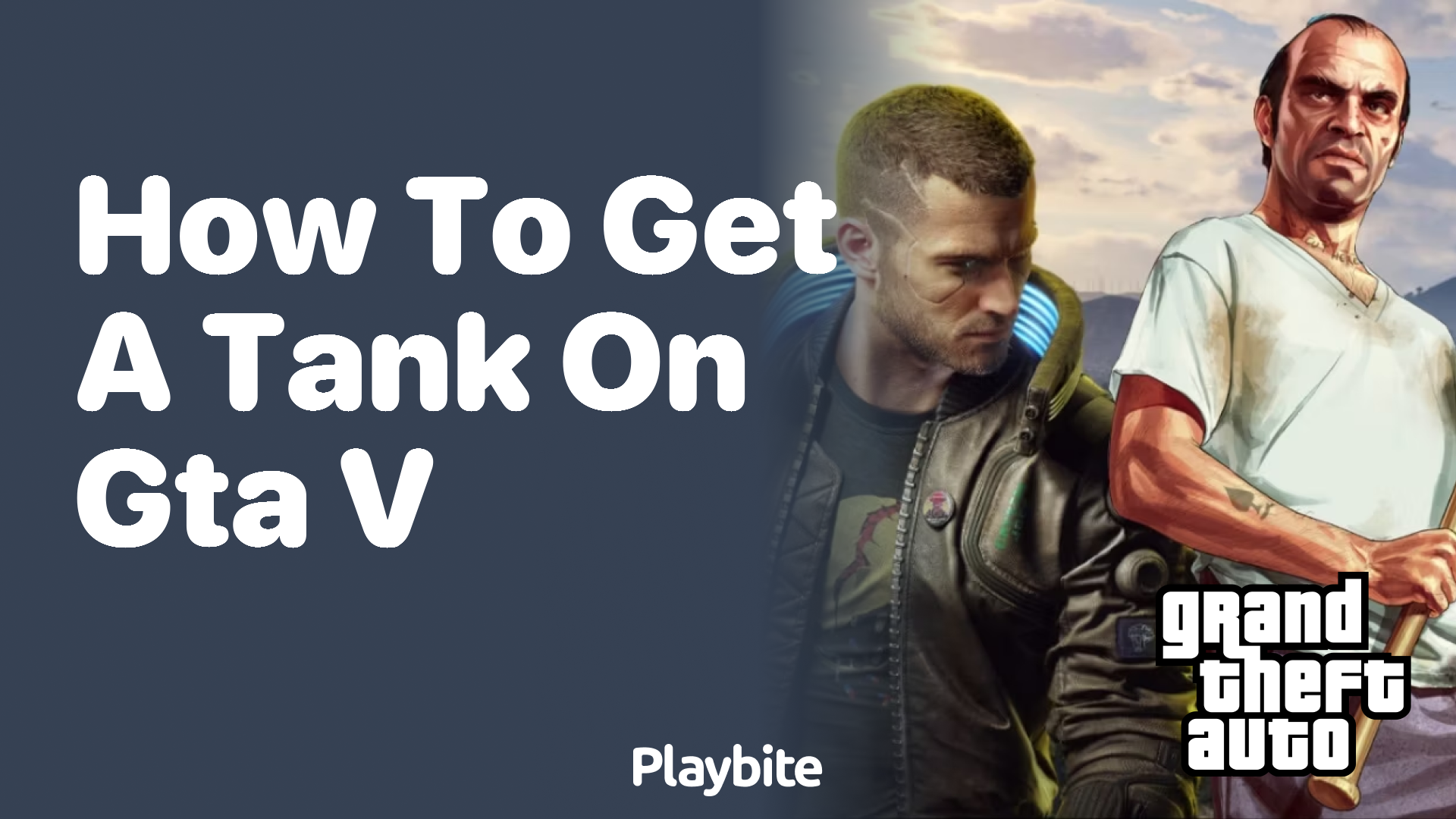 How to get a tank in GTA V