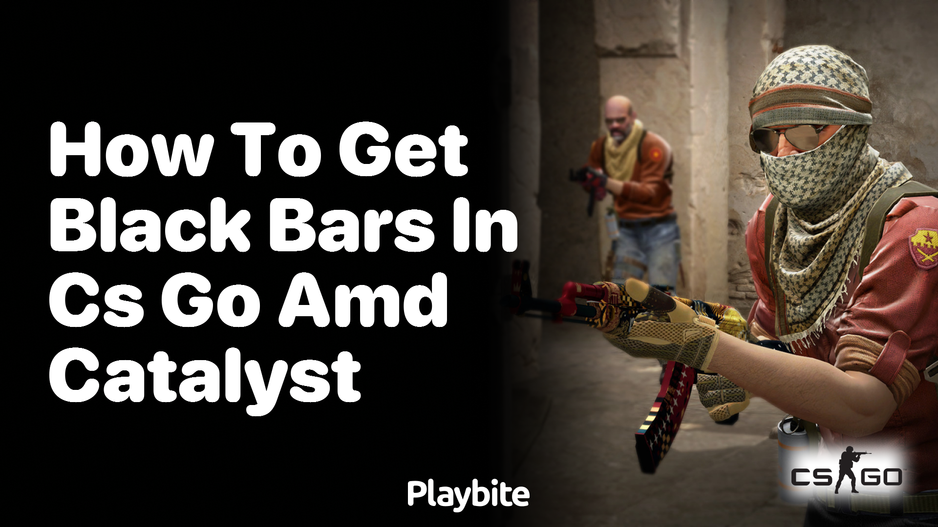 How to get black bars in CS:GO using AMD Catalyst