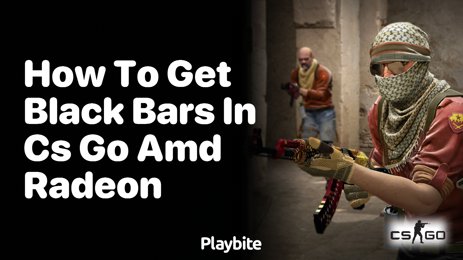 How to get black bars in CS:GO with AMD Radeon?