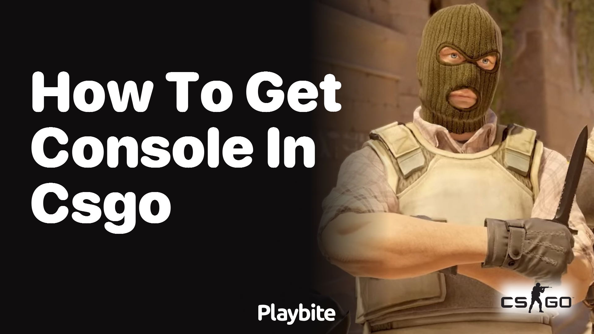 How to Get Console in CS:GO