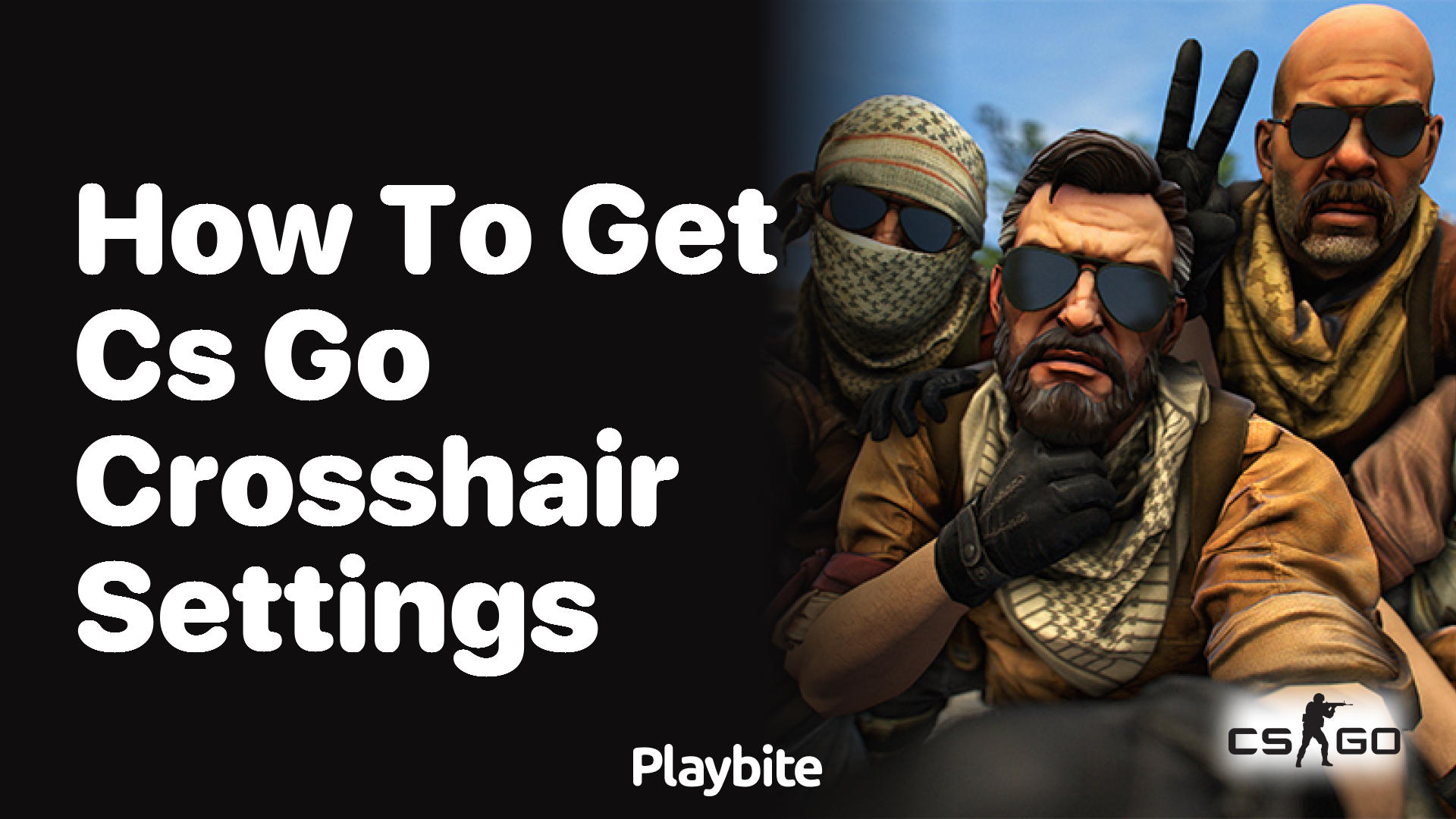 How to get CS:GO crosshair settings