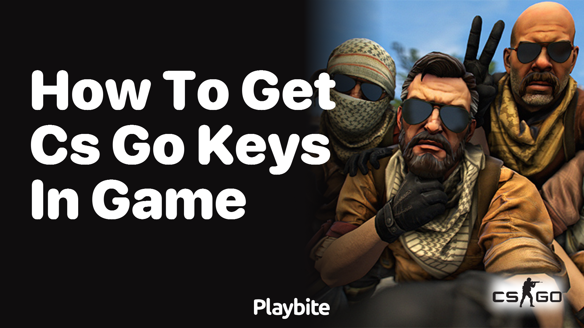 How to get CS:GO keys in game