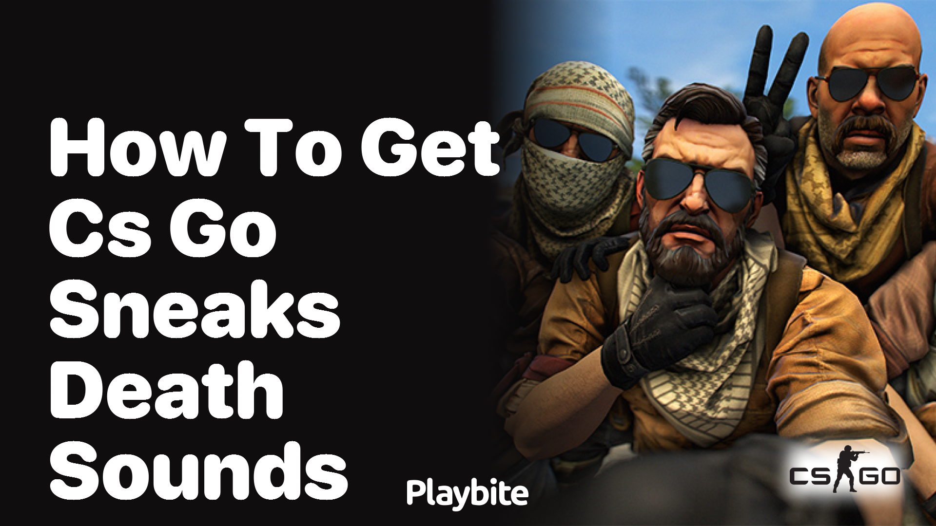 How to get CS:GO sneaks death sounds