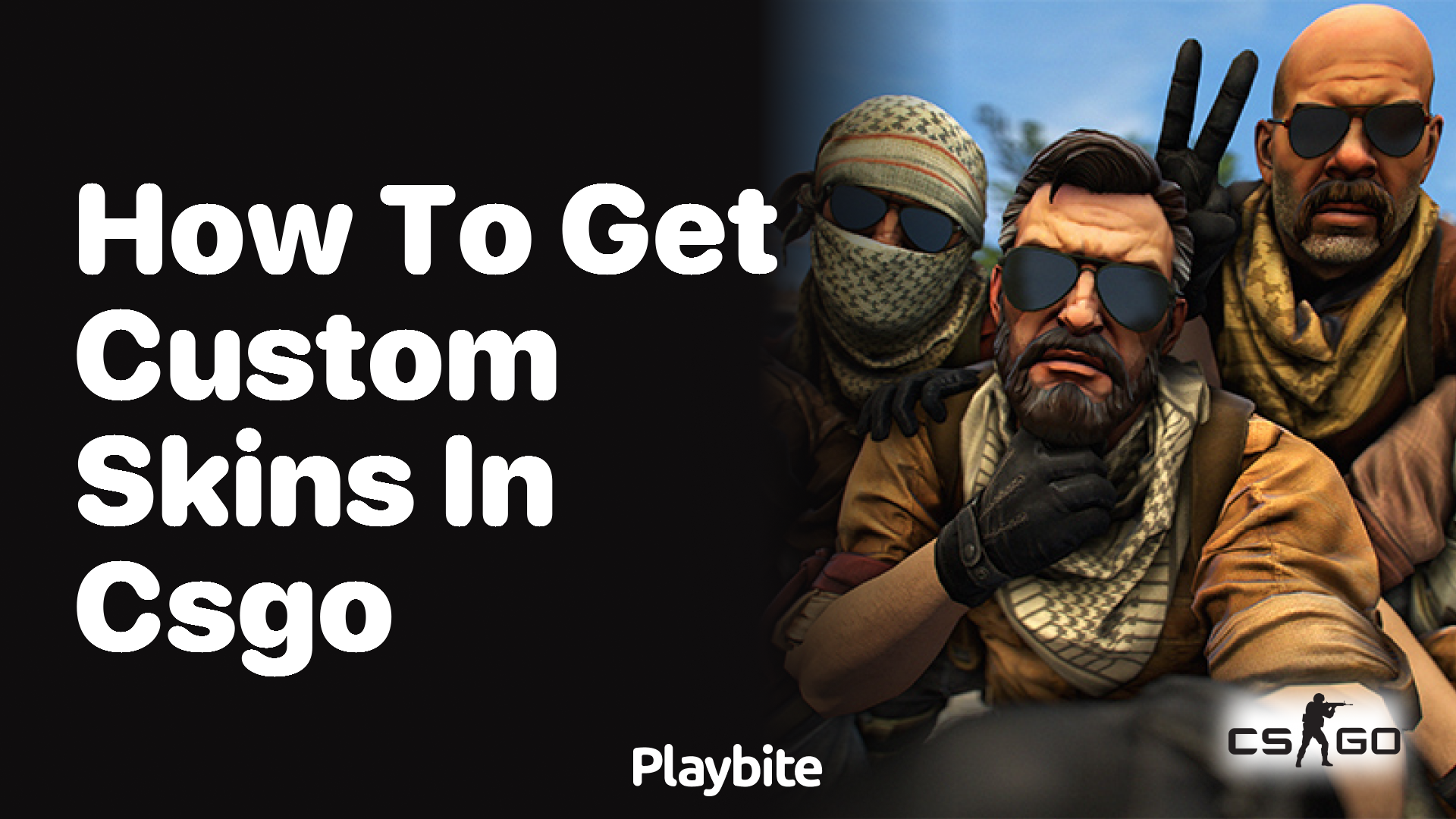 How to get custom skins in CS:GO