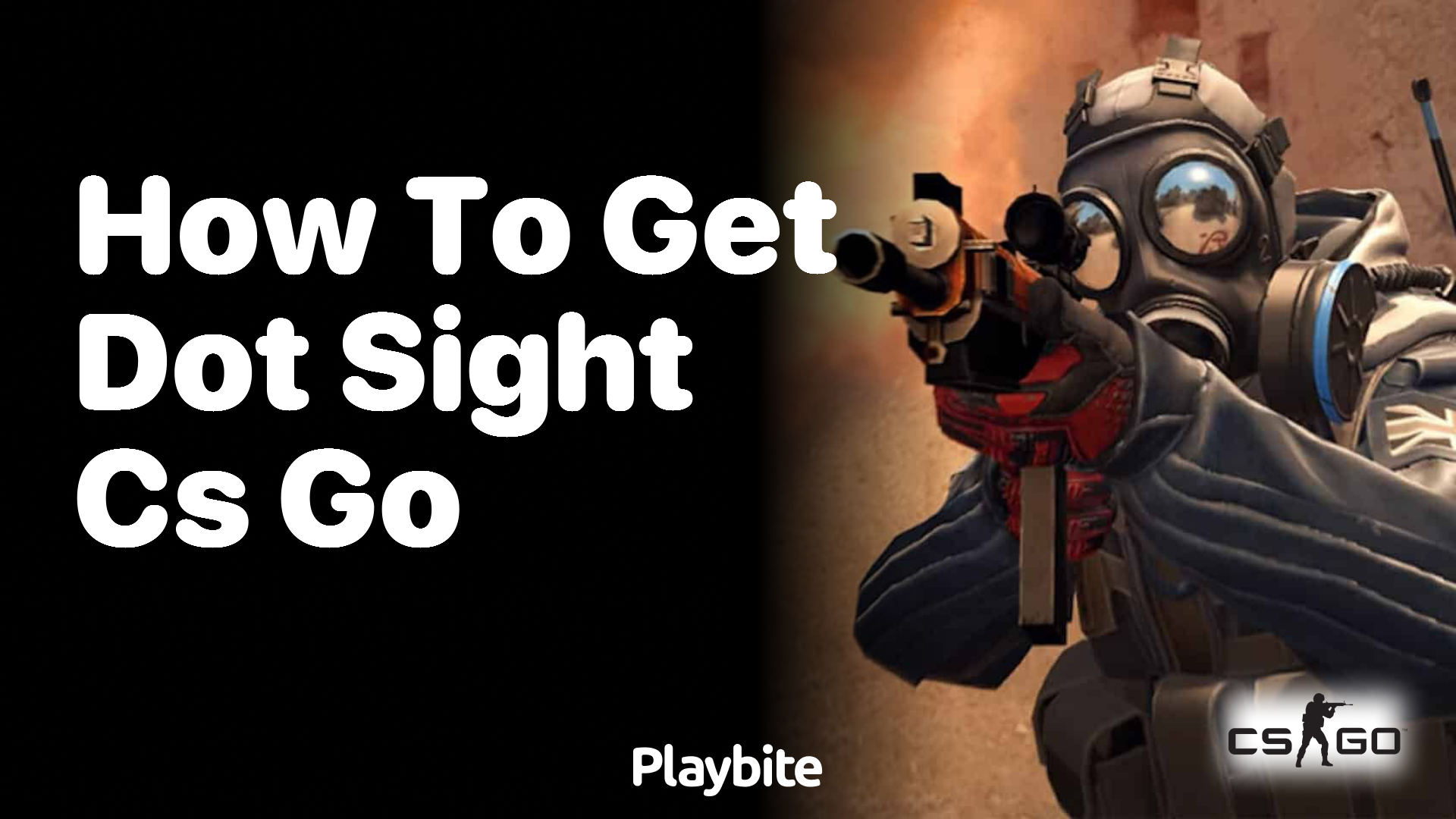 How to get a dot sight in CS:GO