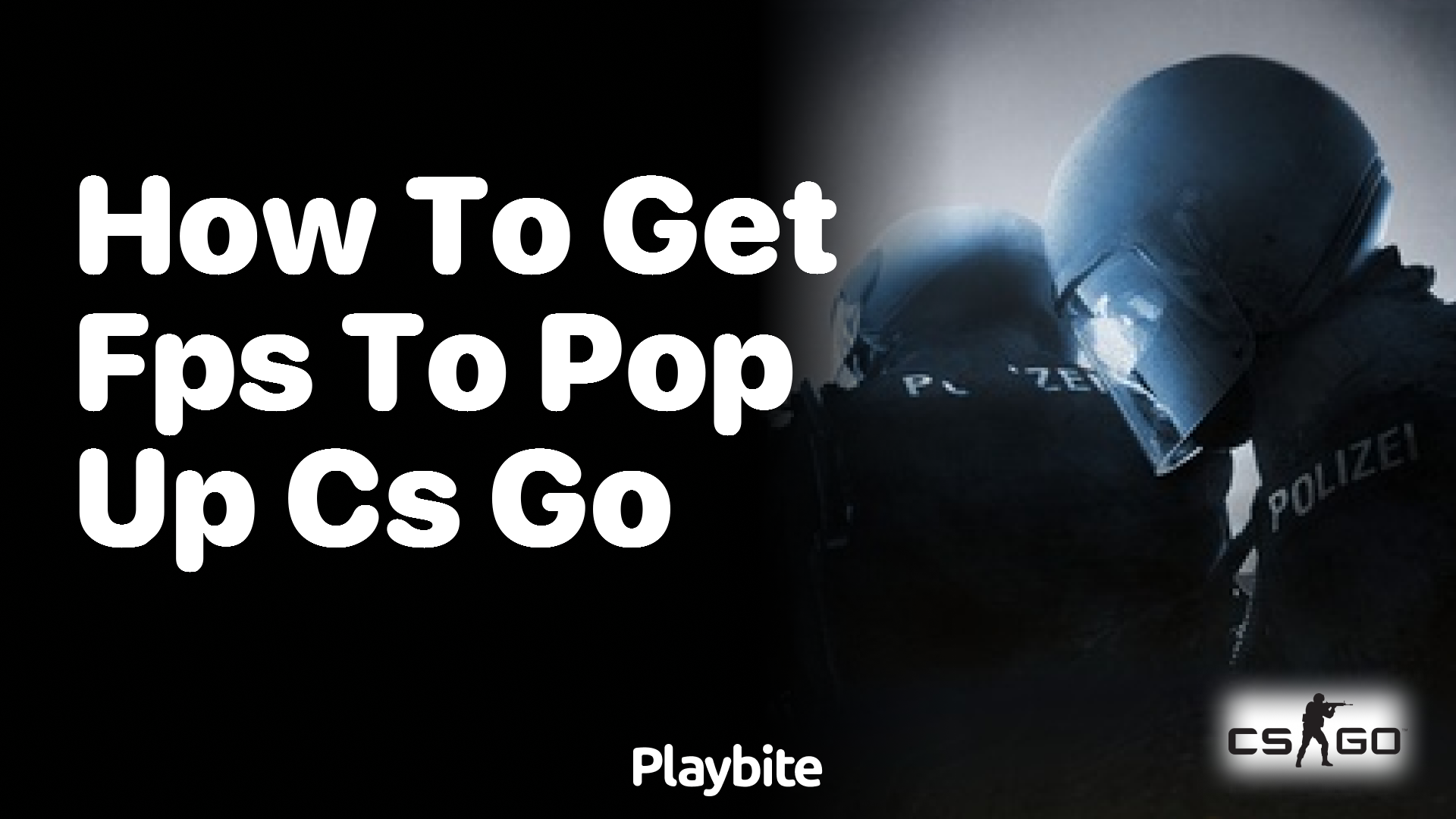 How to Get FPS to Pop Up in CS:GO