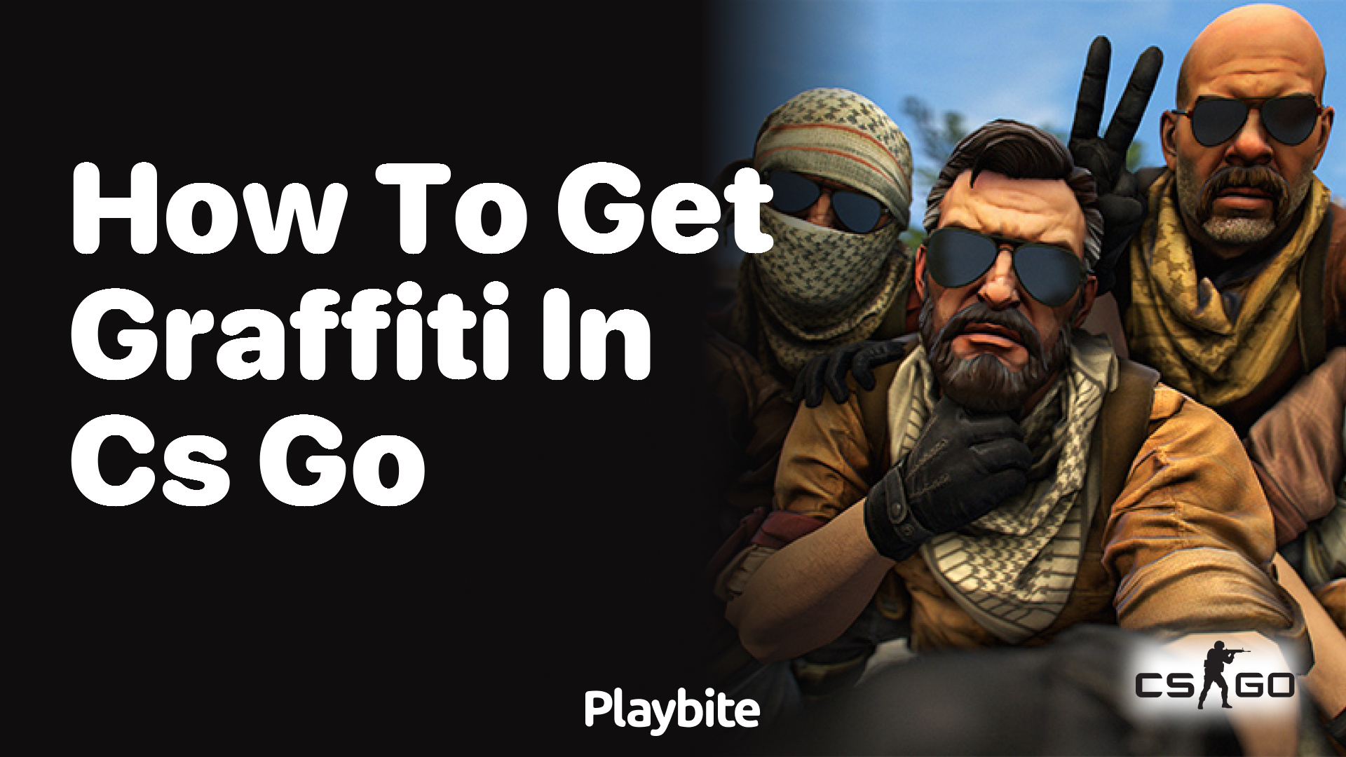 How to get graffiti in CS:GO