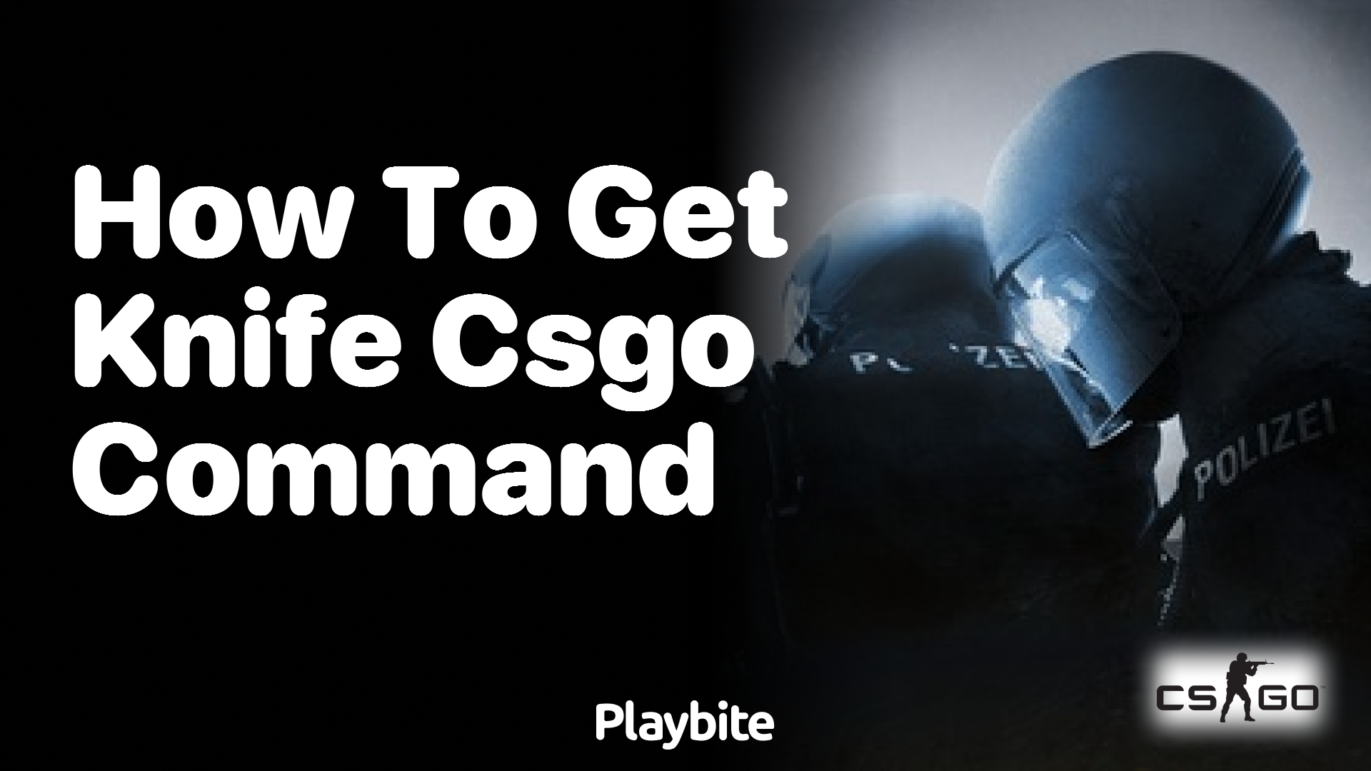 How to get a knife in CS:GO using commands?