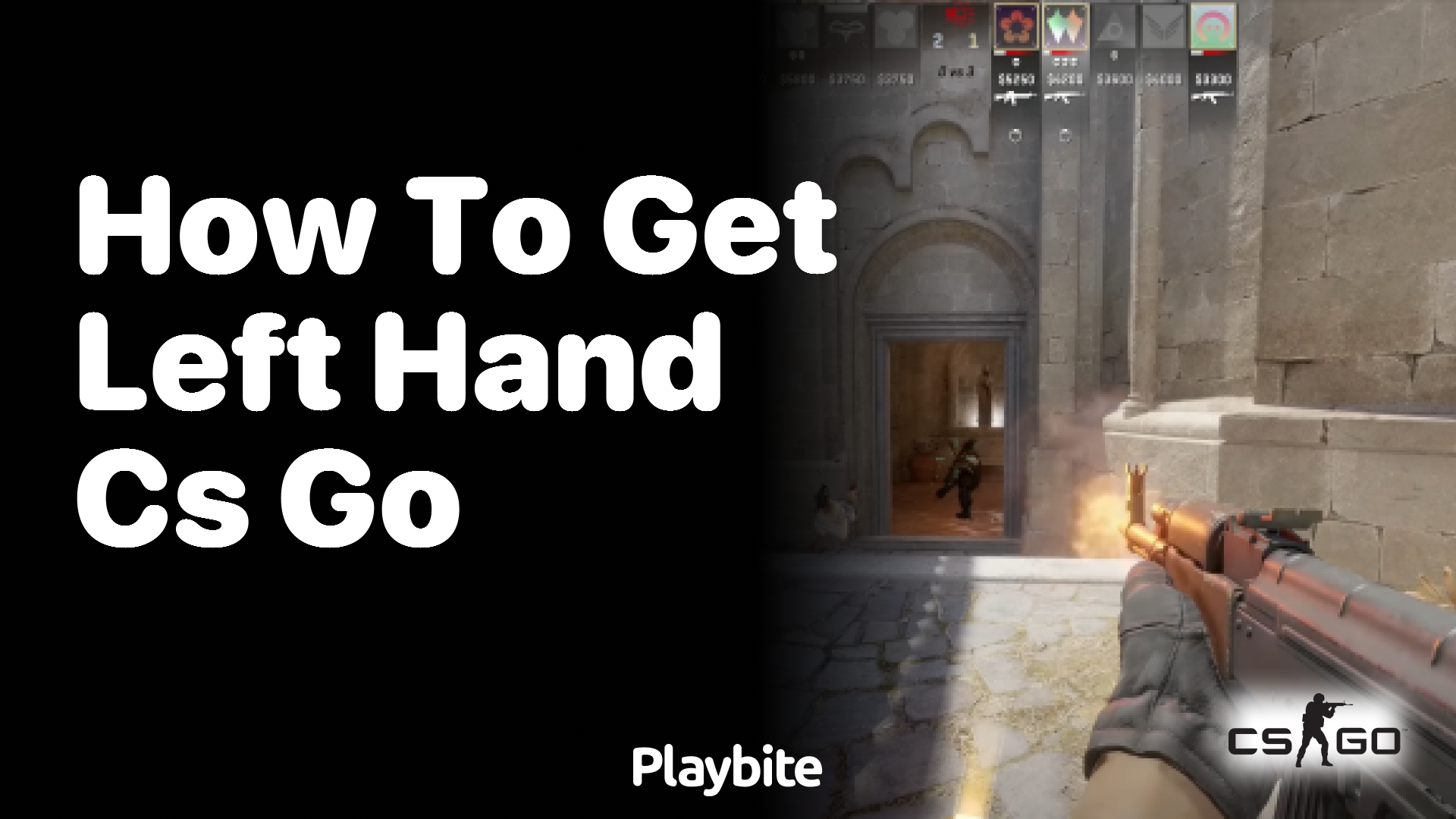 How to switch to left hand in CS:GO?