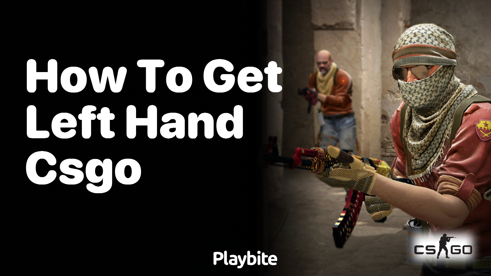 How to switch to left hand in CS:GO