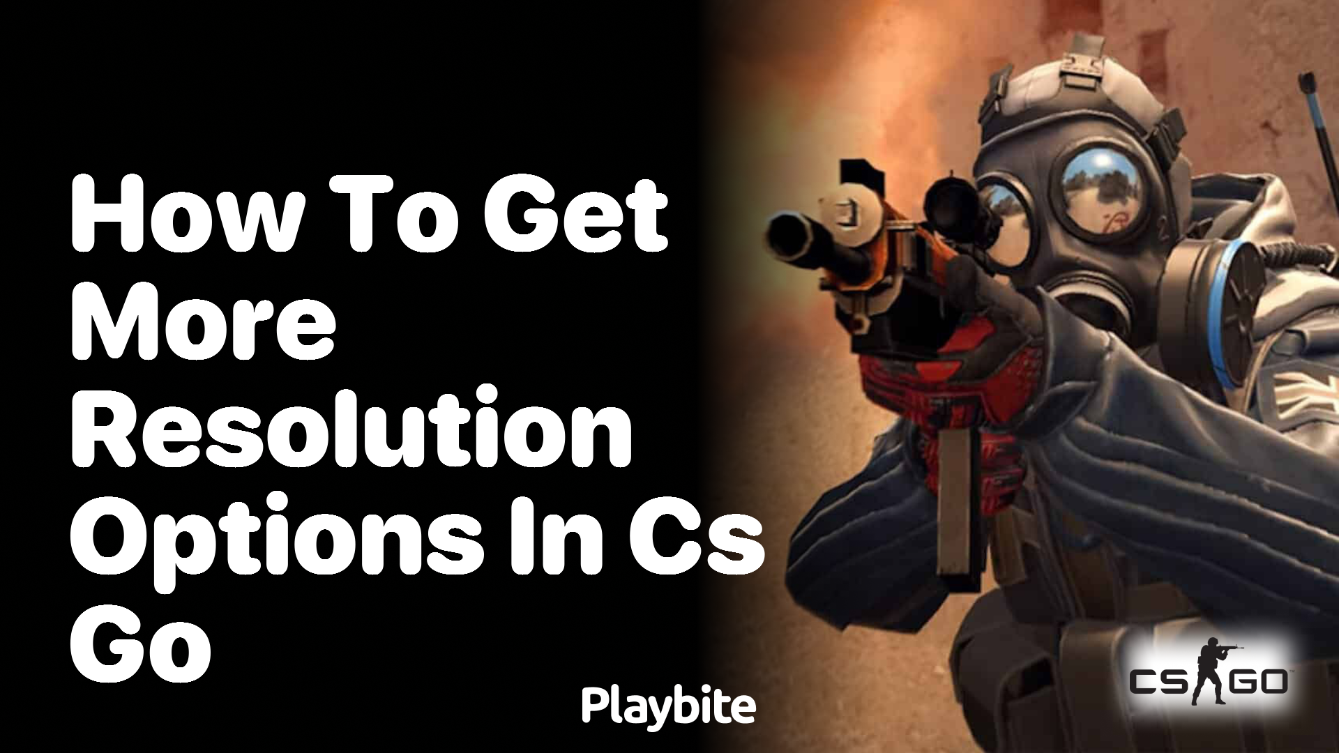 How to get more resolution options in CS:GO?